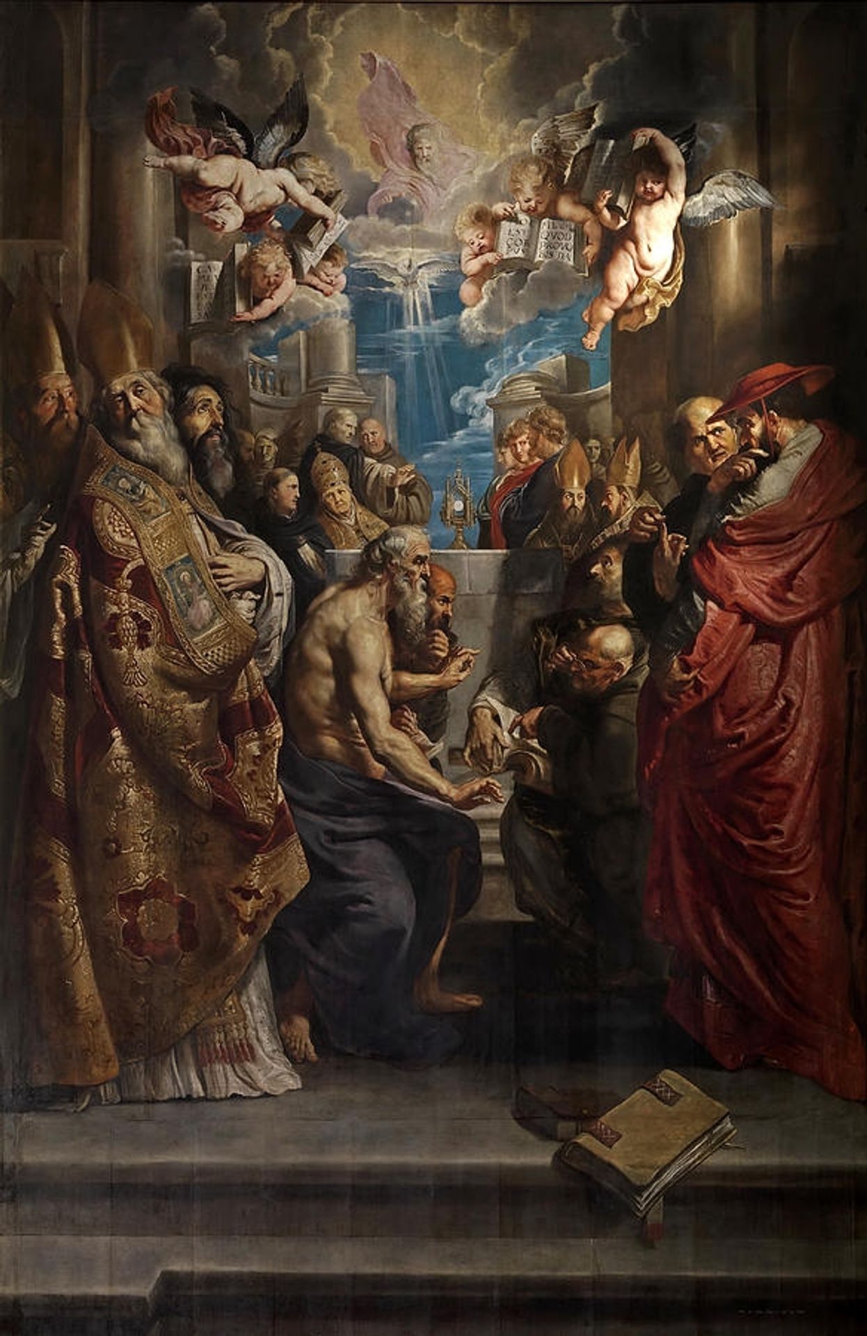 The Dispute About the Holy Sacrament by Peter Paul Rubens