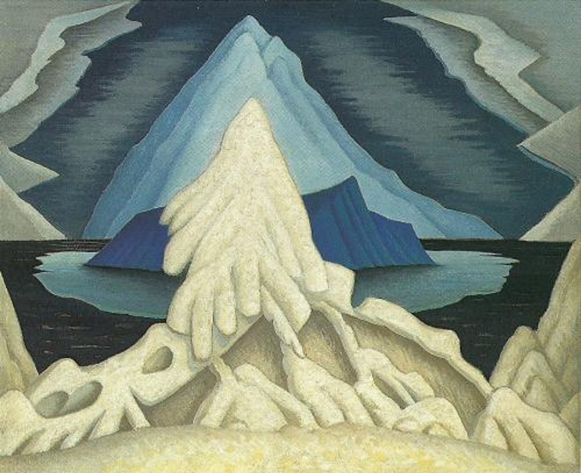 Winter comes from the Arctic to the Temperate Zone by Lawren Harris