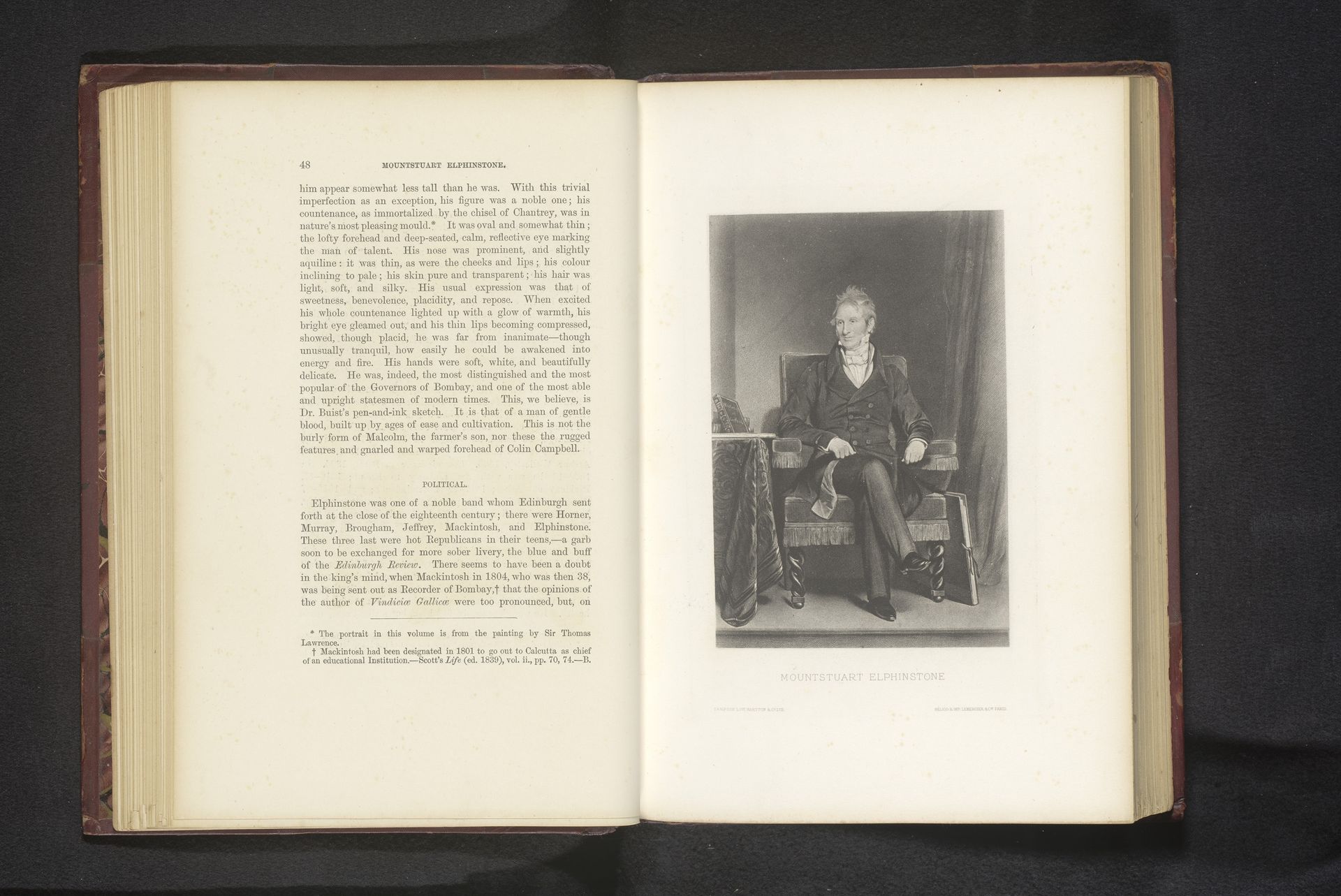 Mountstuart Elphinstone by Anonymous