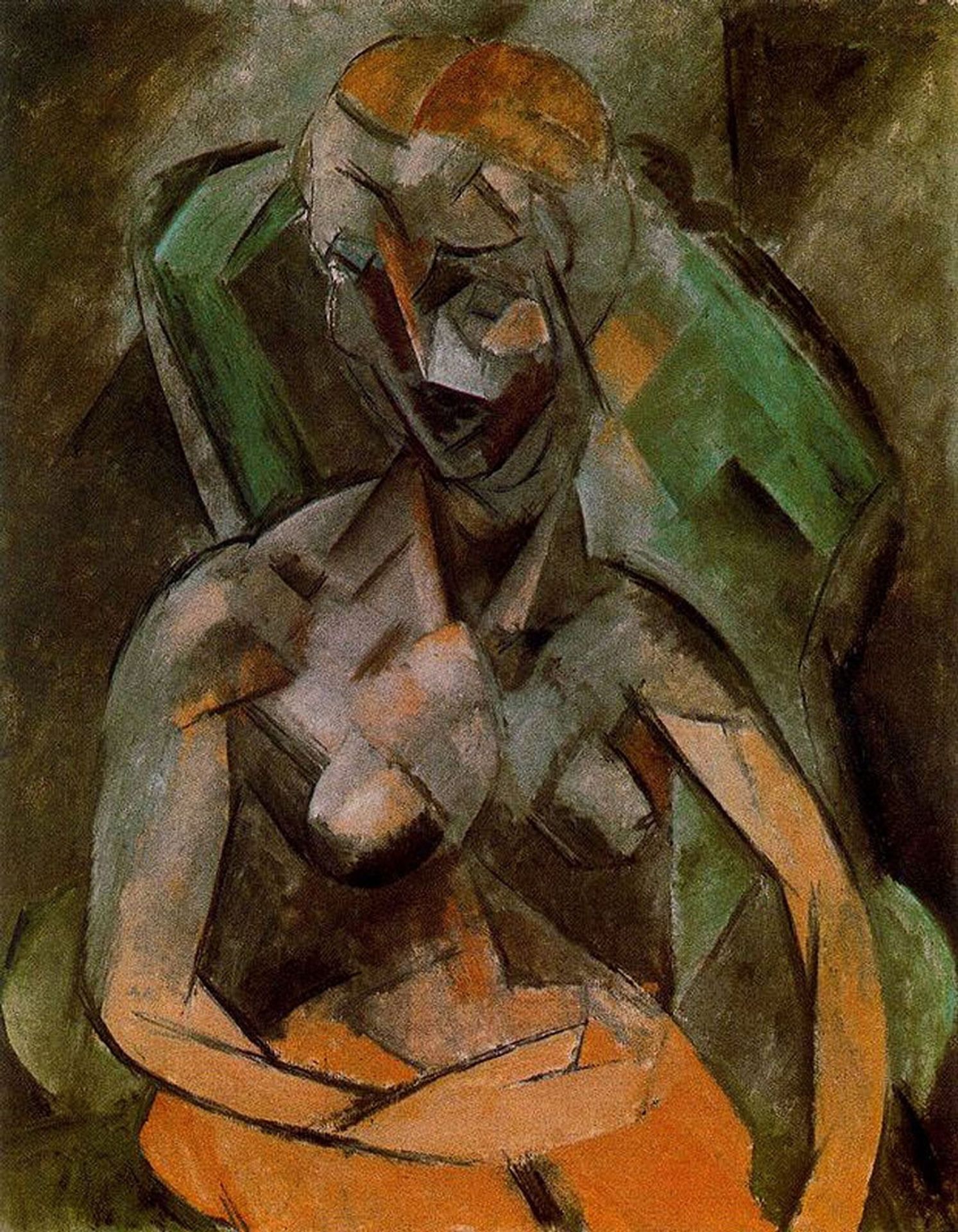Female nude by Pablo Picasso