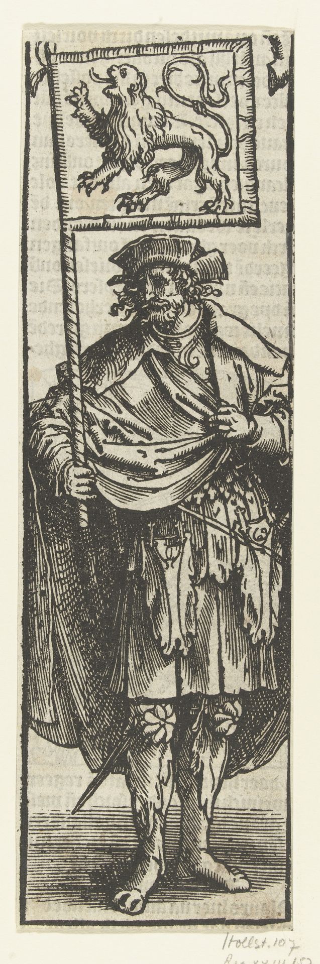 Portret van Dirk, eerste graaf van Holland by Lucas van Leyden