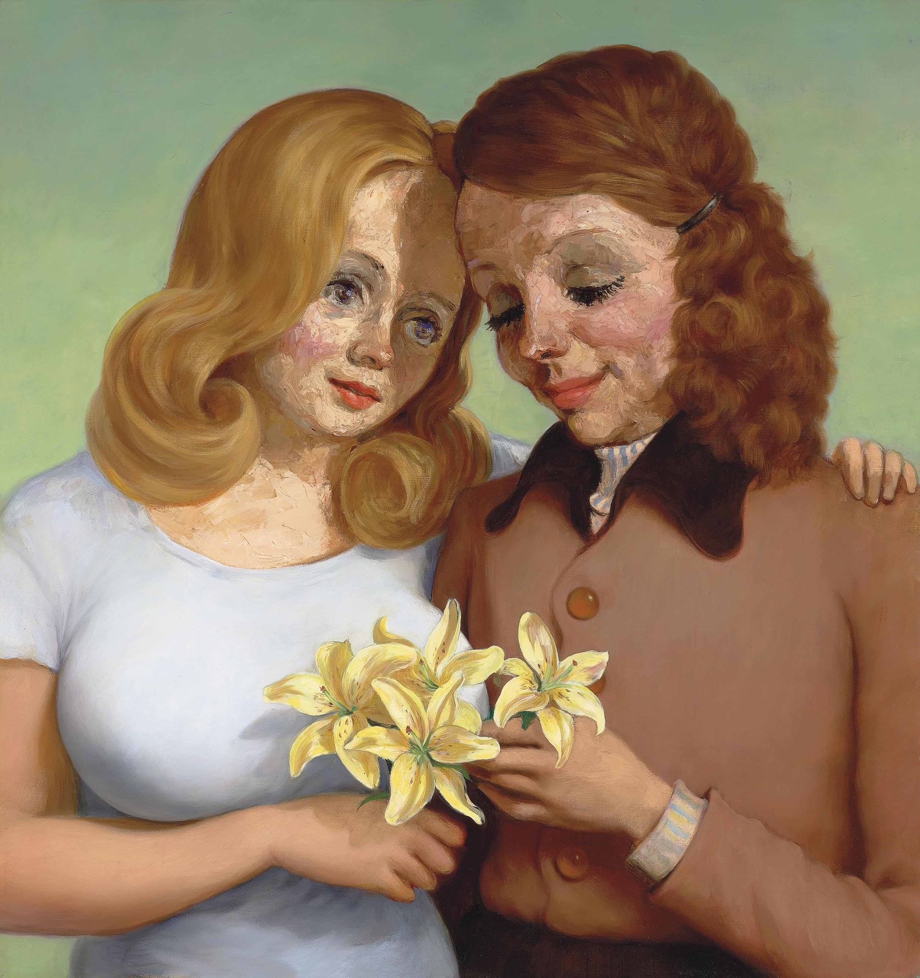Daughter and Mother by John Currin