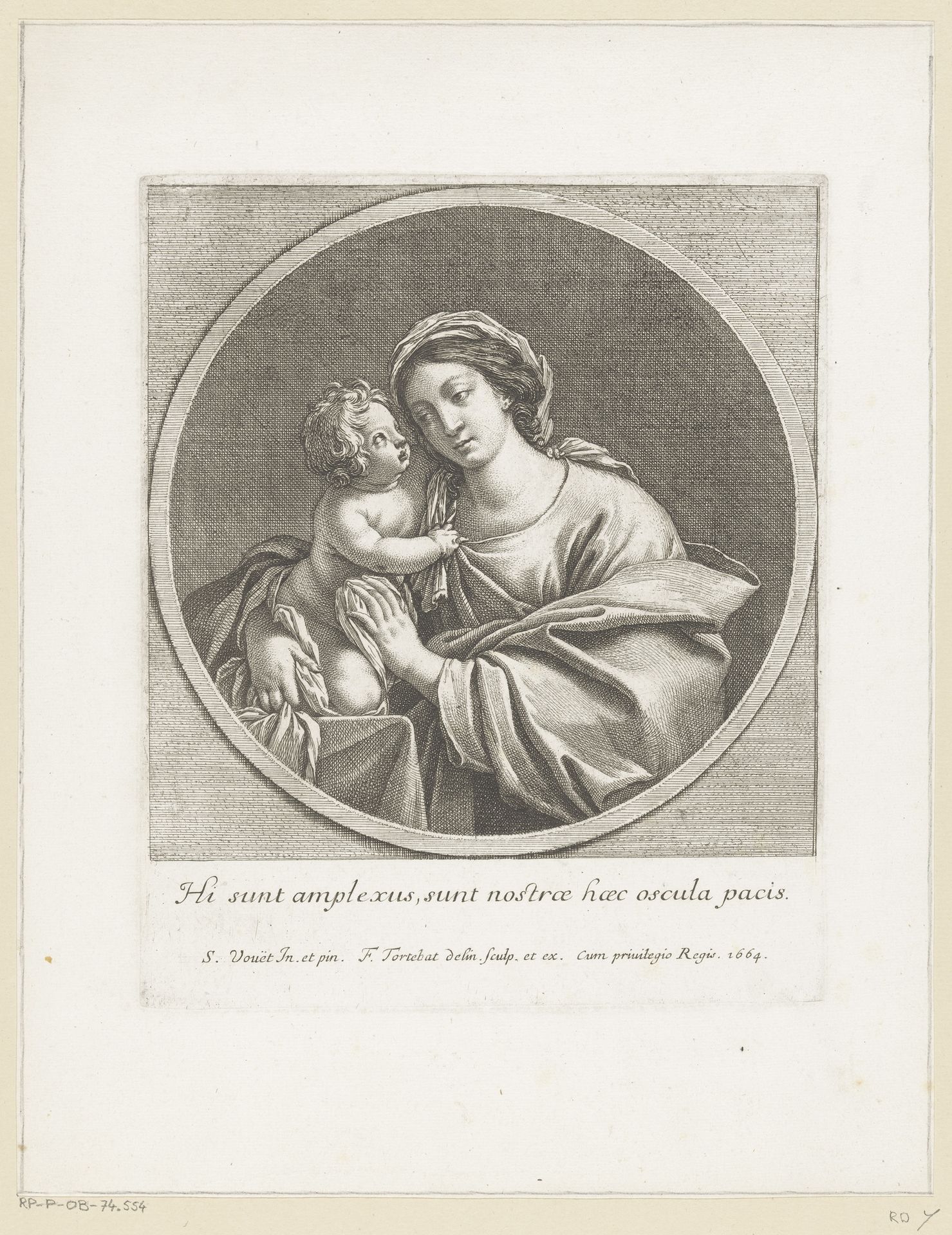 Maria met Kind by François Tortebat