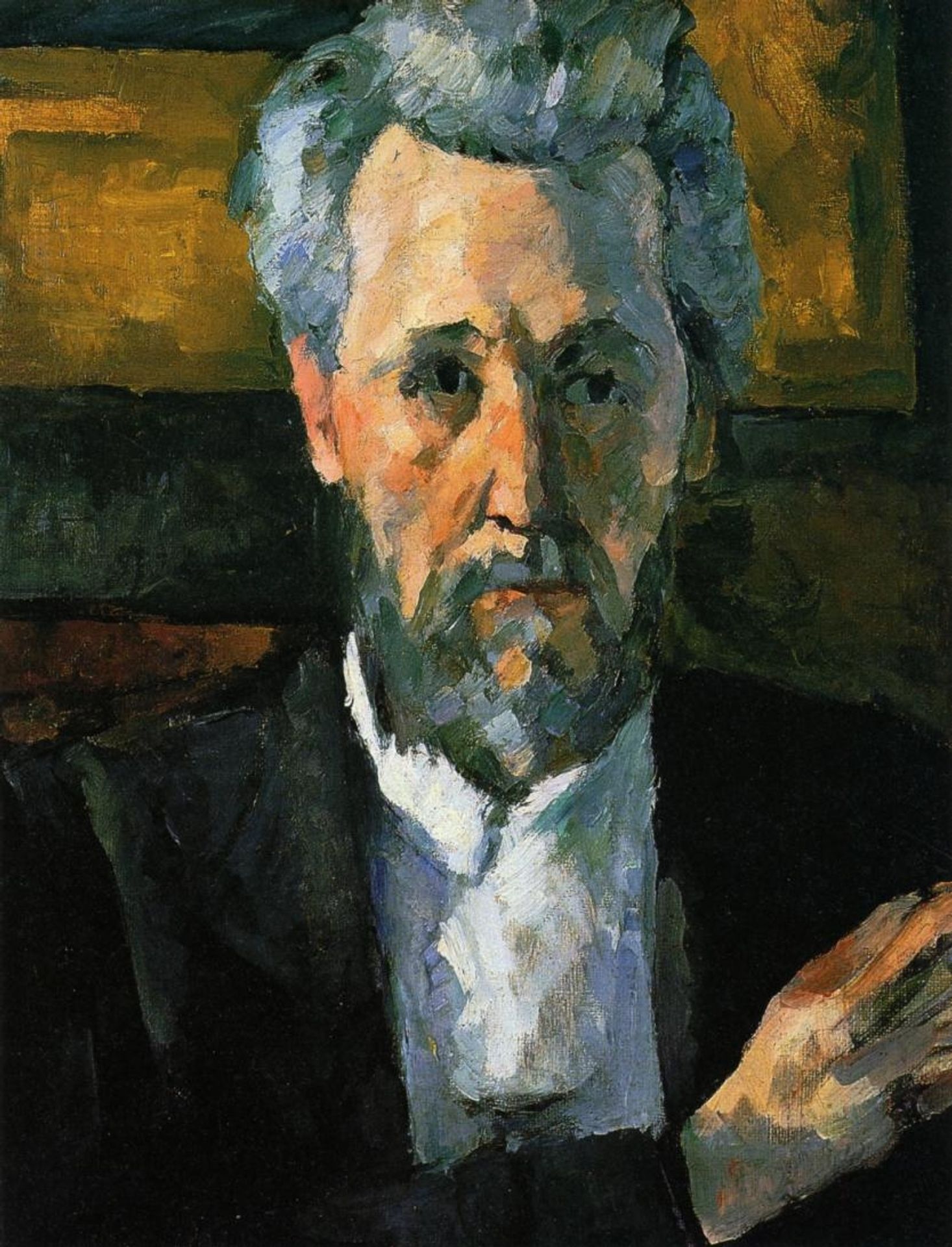 Portrait of Victor Chocquet by Paul Cézanne