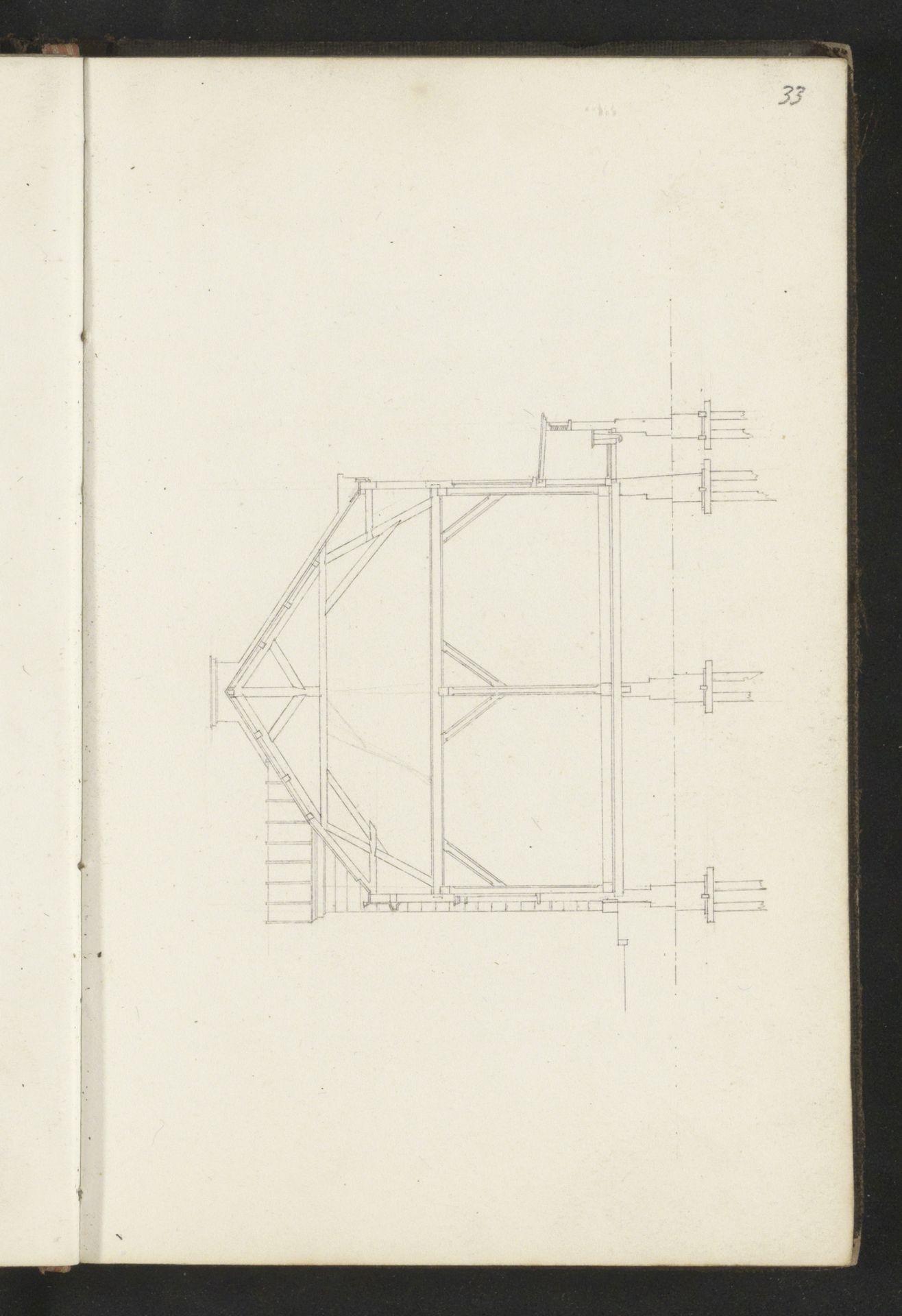 Dakconstructie by Willem Springer jr.