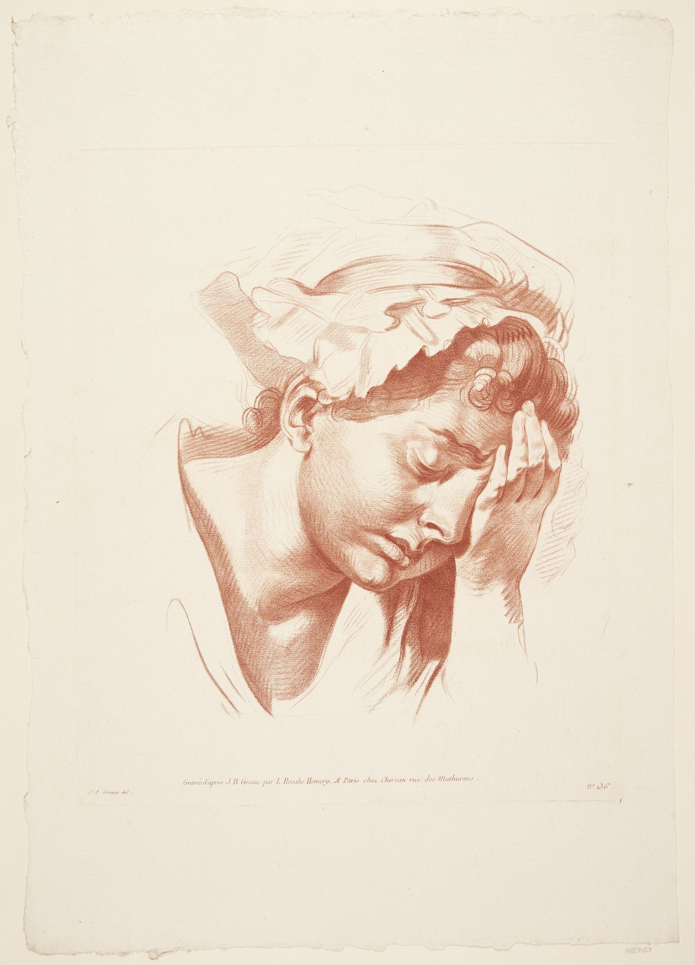 Den forvirrede pige by Louise-Rosalie Hémery