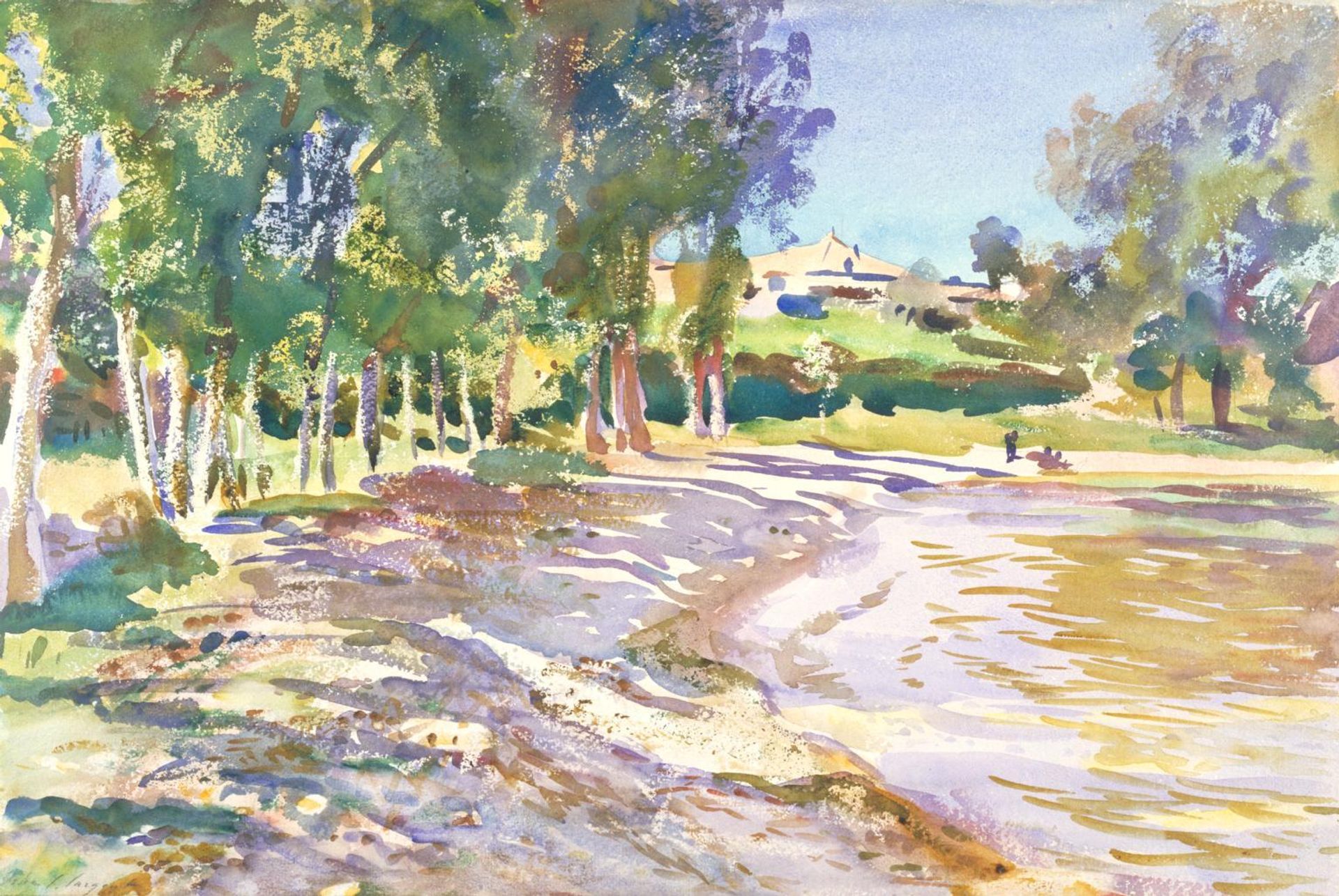 San Vigilio, Lago di Garda by John Singer Sargent