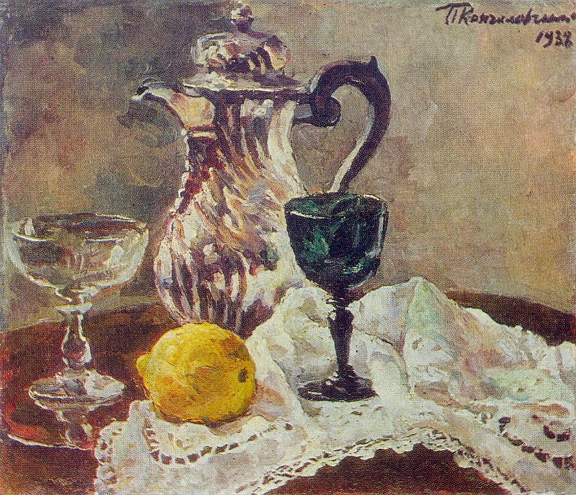 Silver and Crystal by Pyotr Konchalovsky