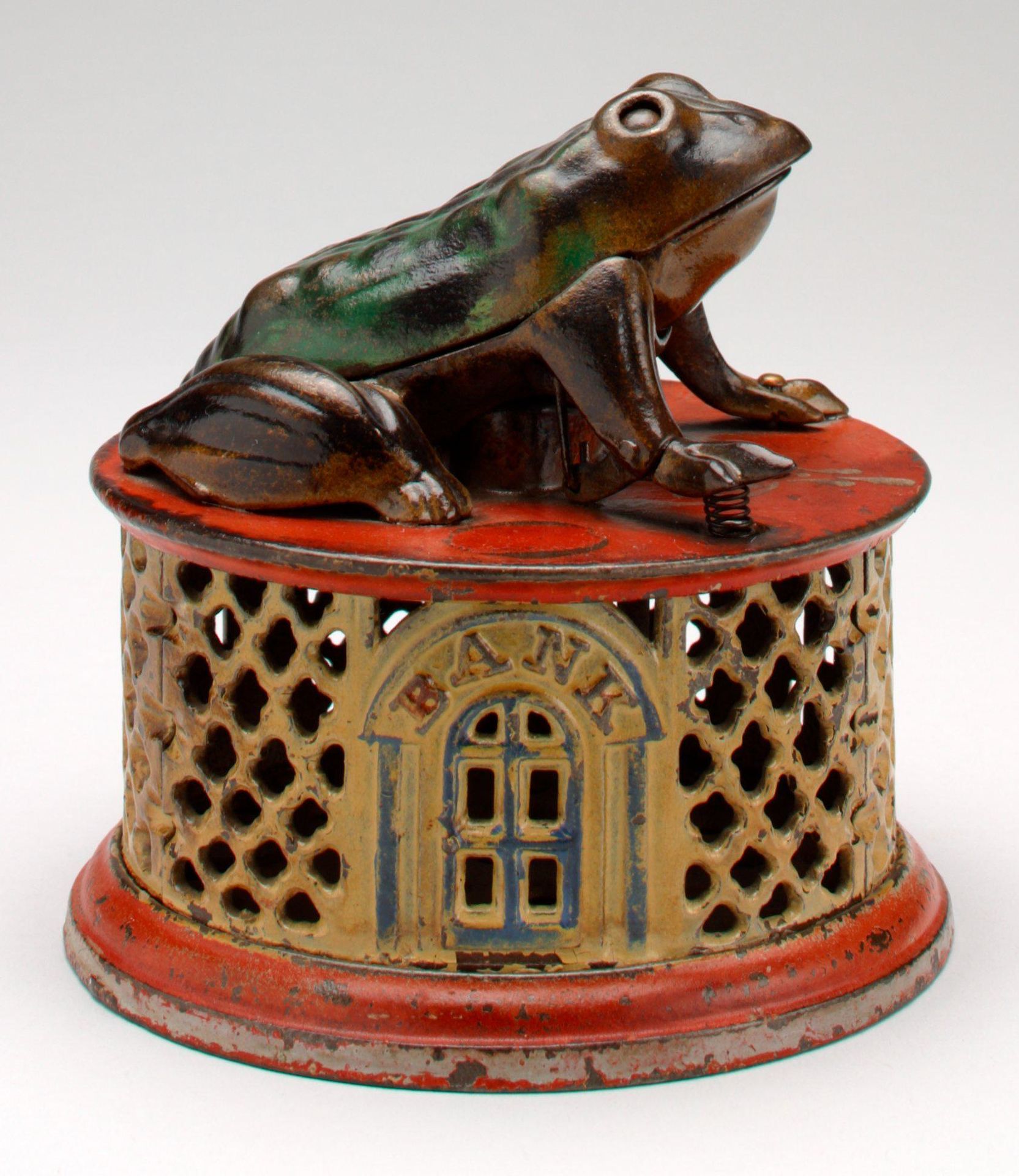 -Frog on Round Base- by Russell A. Frisbie
