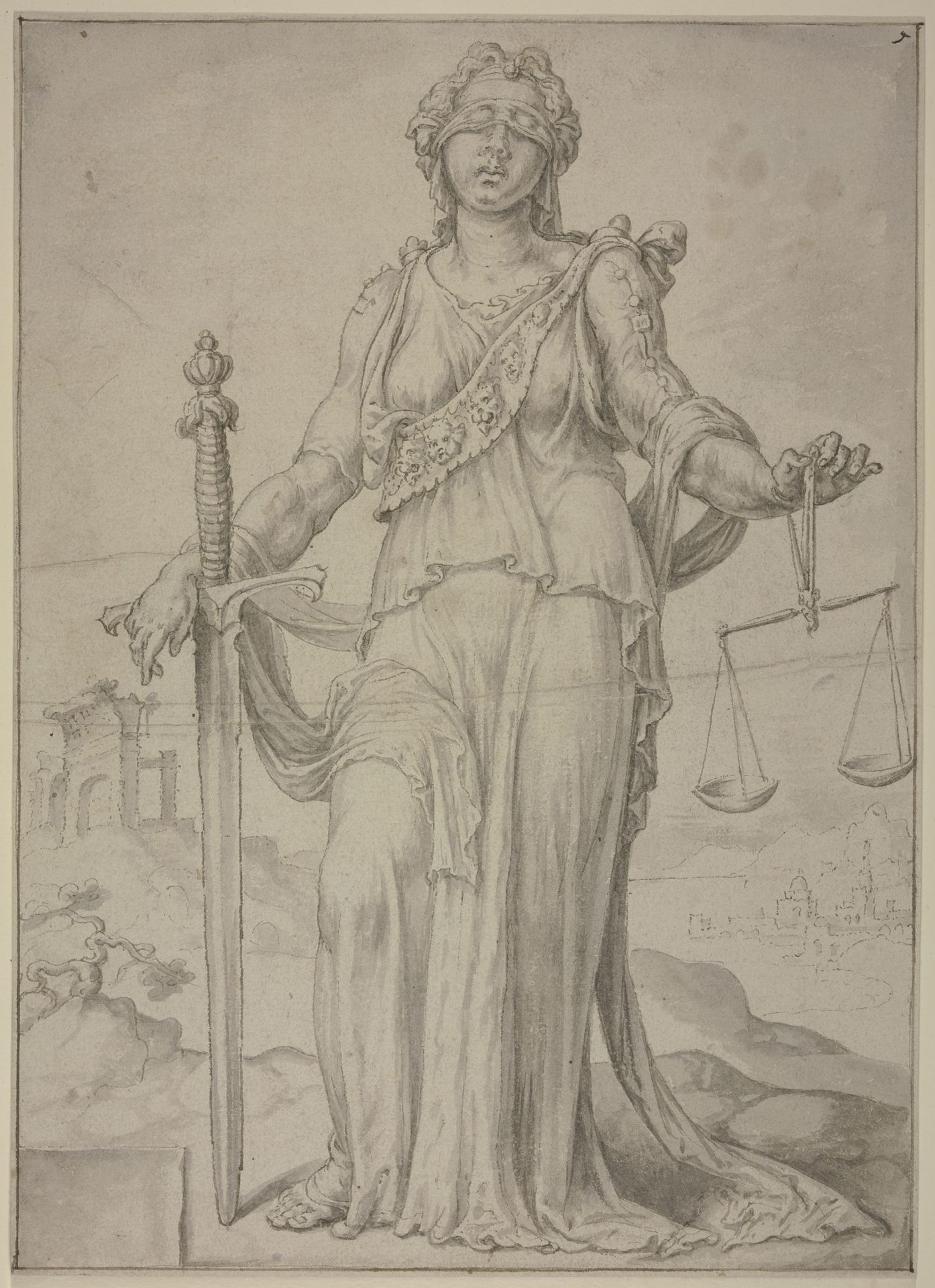 Justice by Maarten van Heemskerck