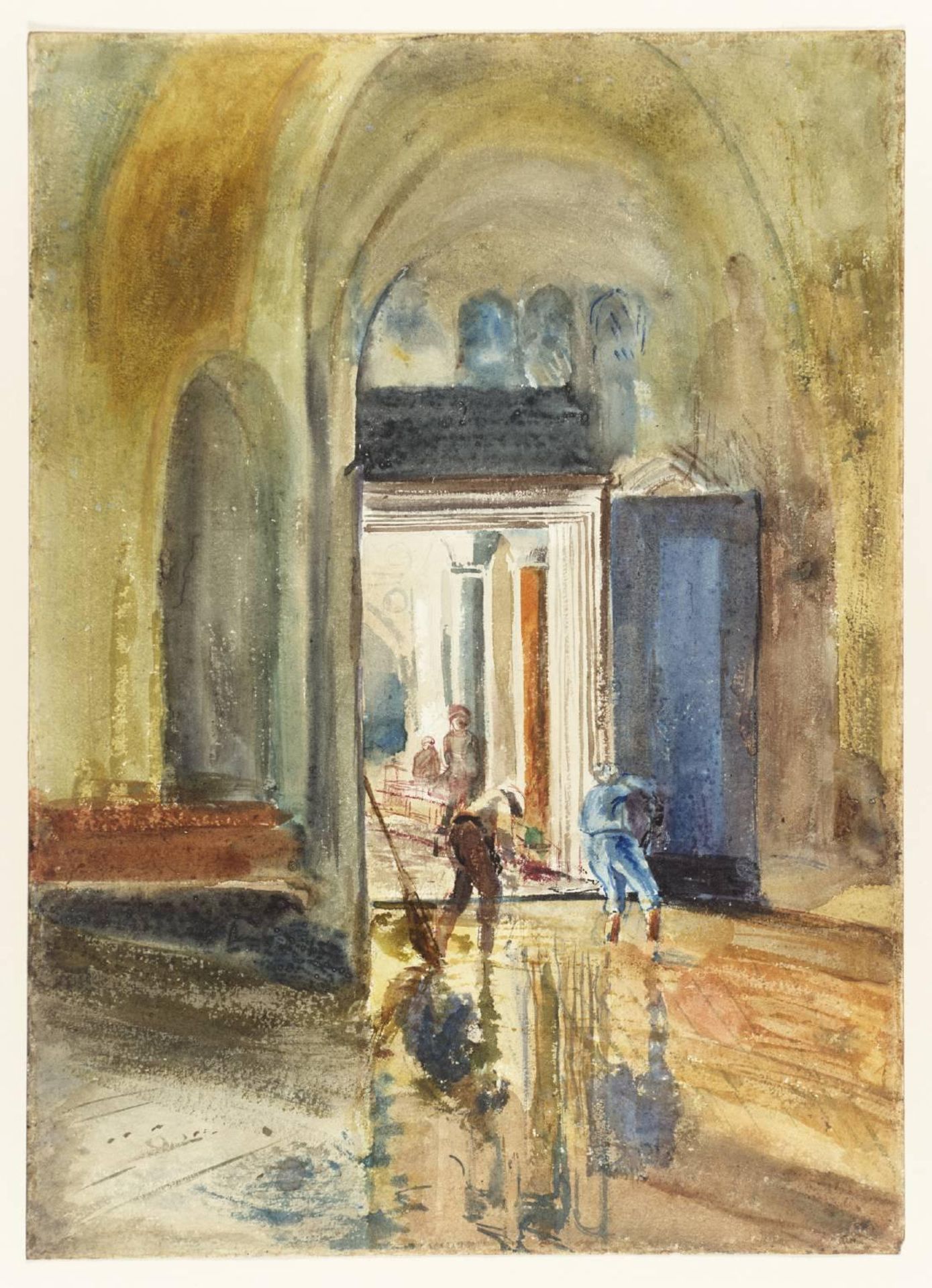 Inundation at St Marks by  John William Inchbold