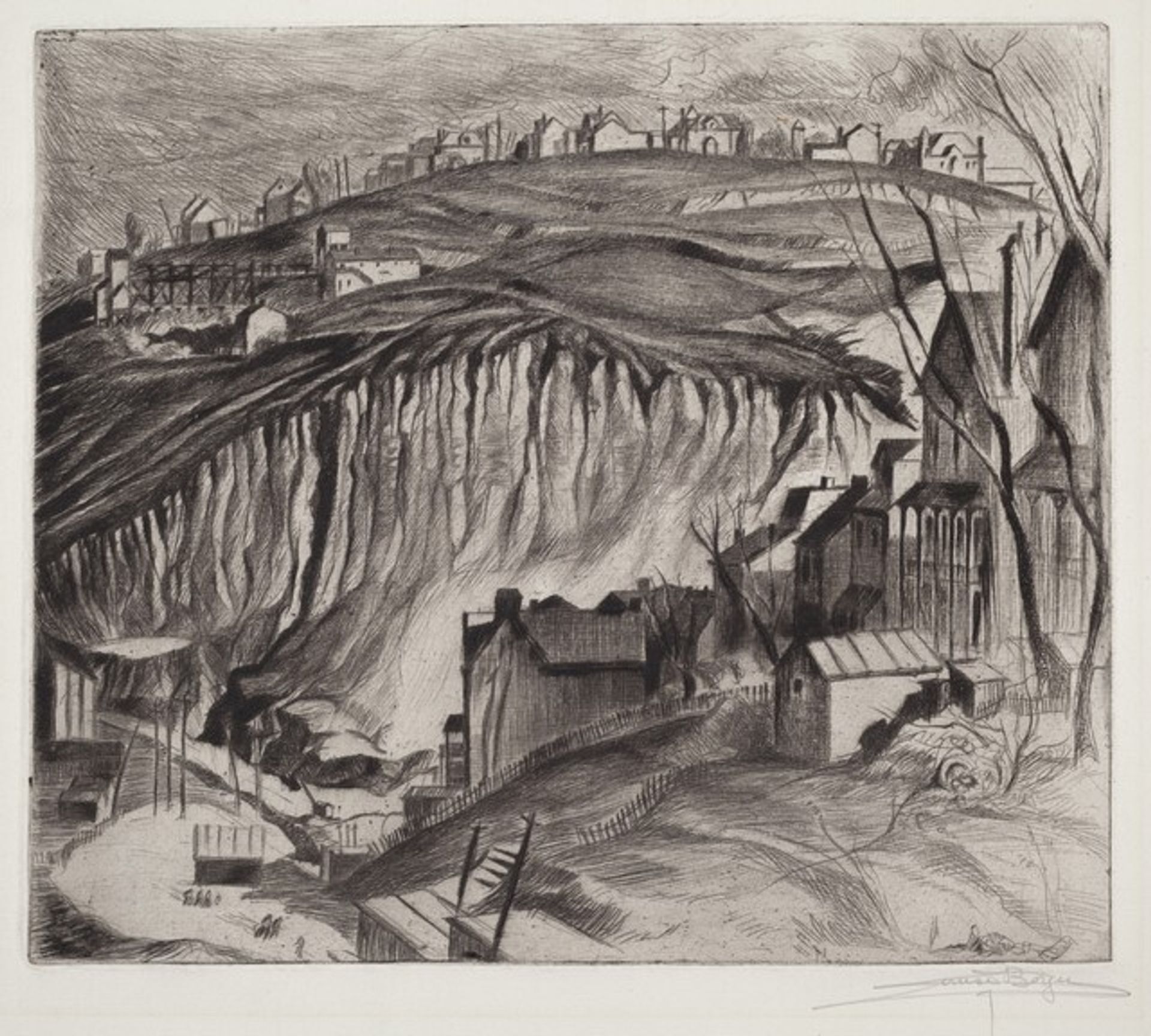 The Crenellated Hill by Louise Boyer