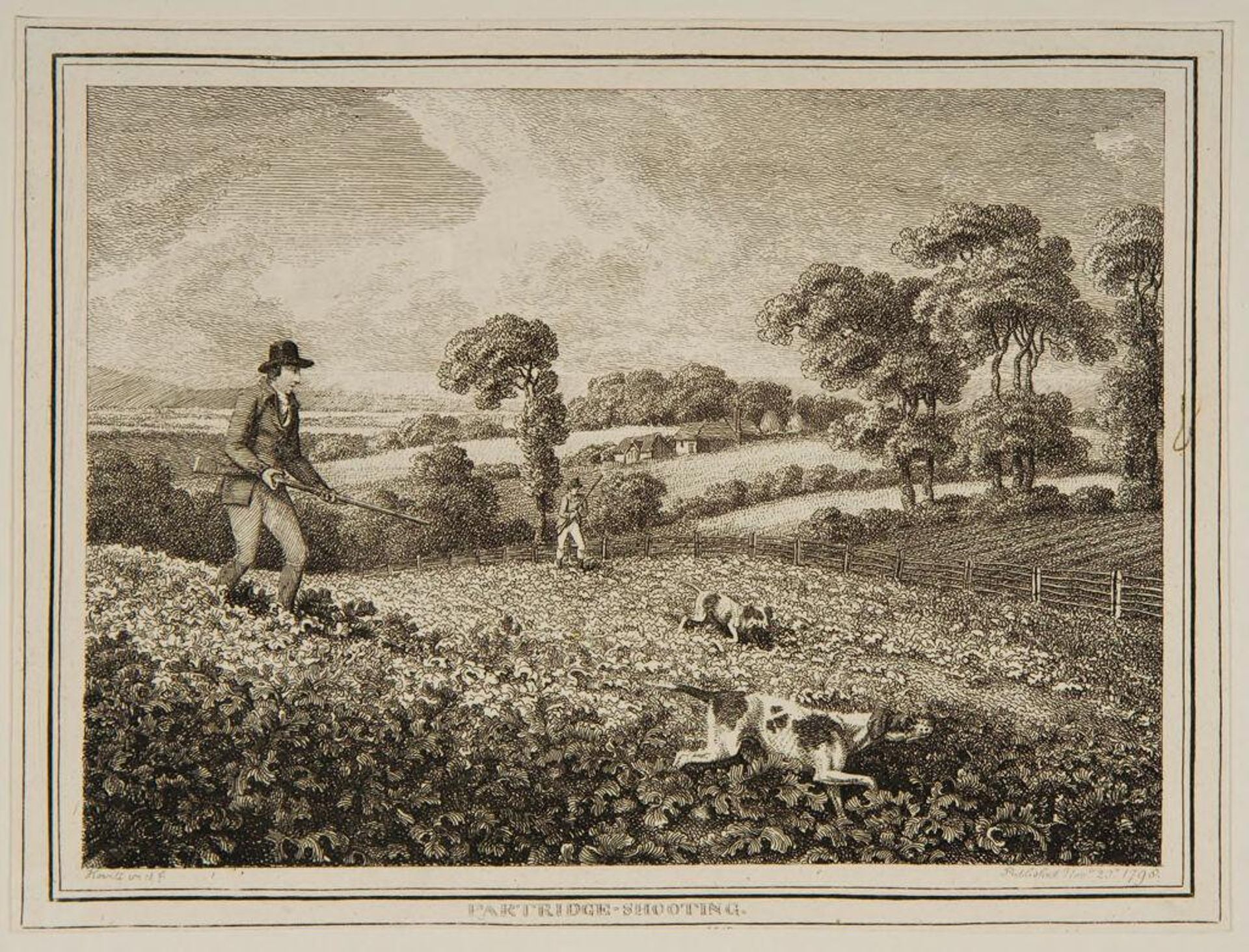 Partridge-shooting - Samuel Howitt | Artera