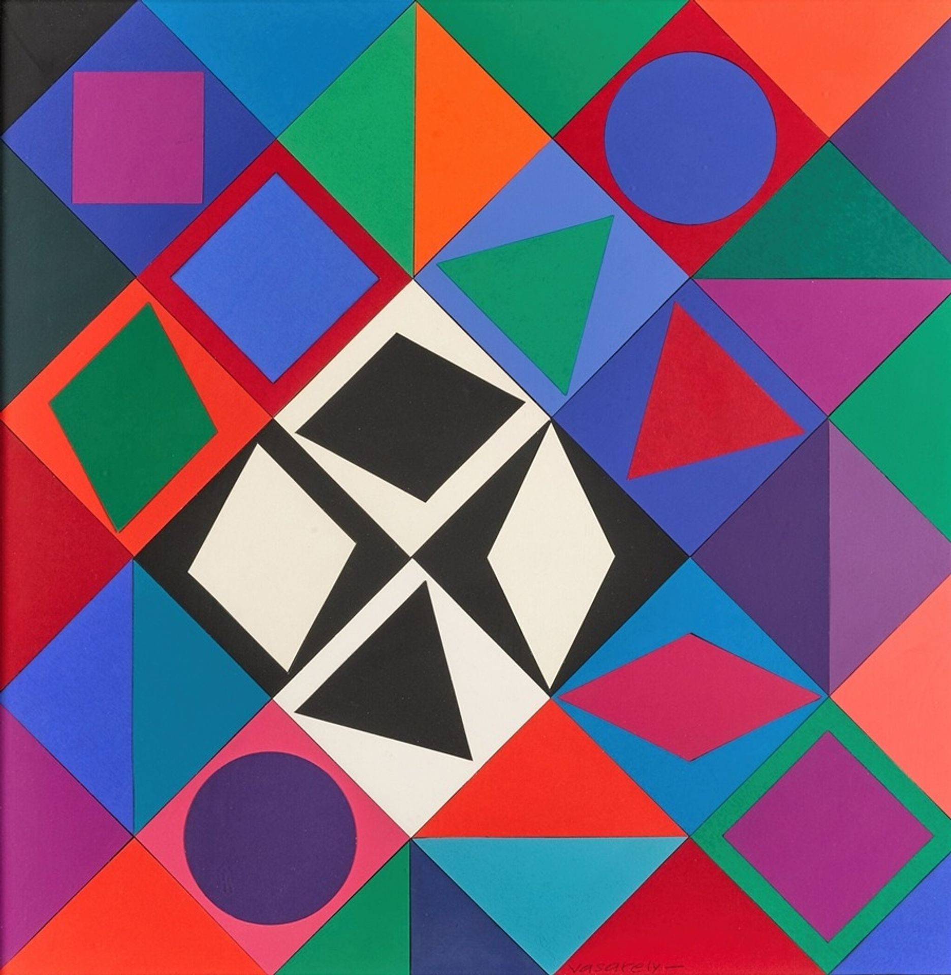 Folklore Planetaire by Victor Vasarely