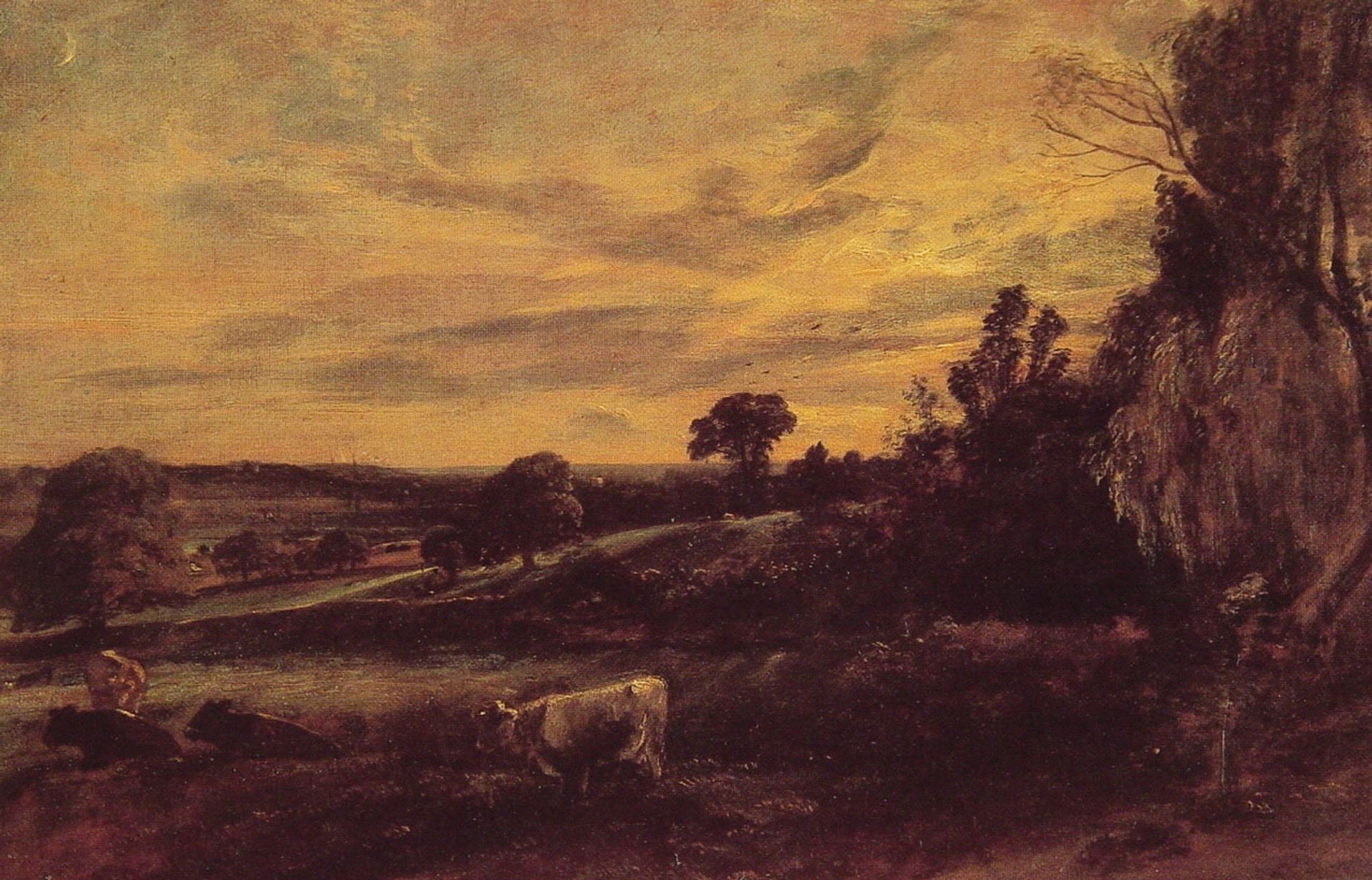 Landscape Evening by John Constable