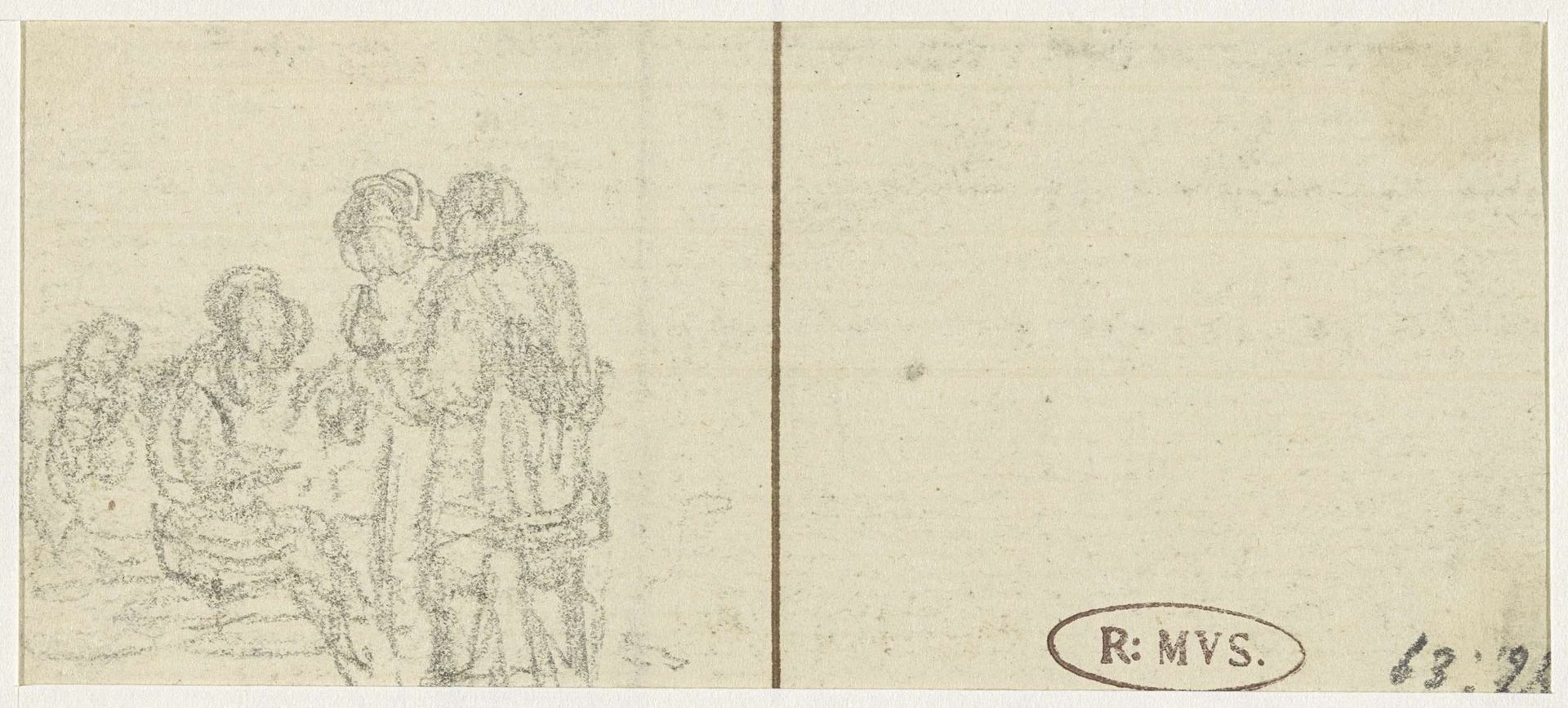 Groepje mensen by Georges Michel