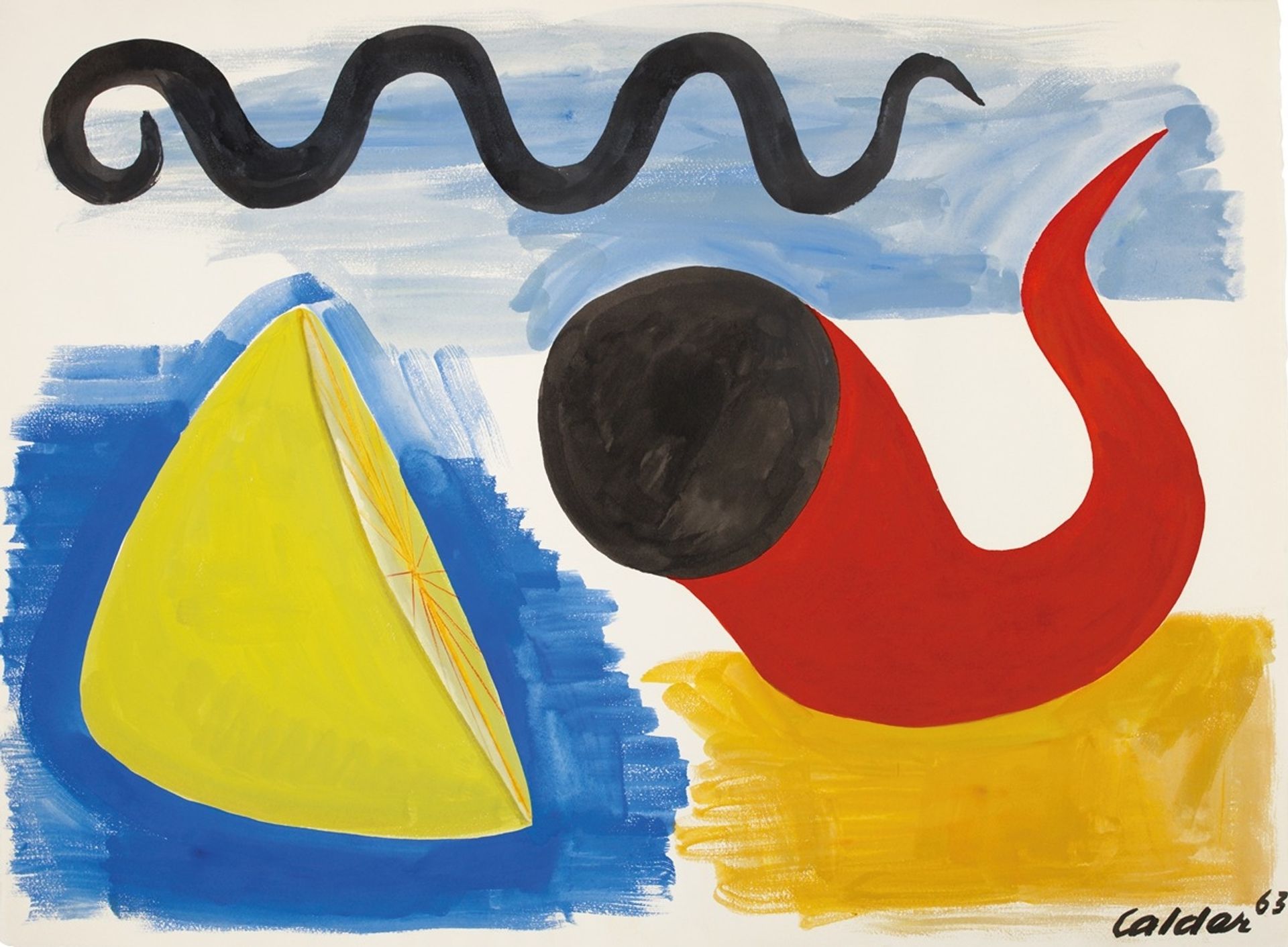 Sliced Lemon by Alexander Calder