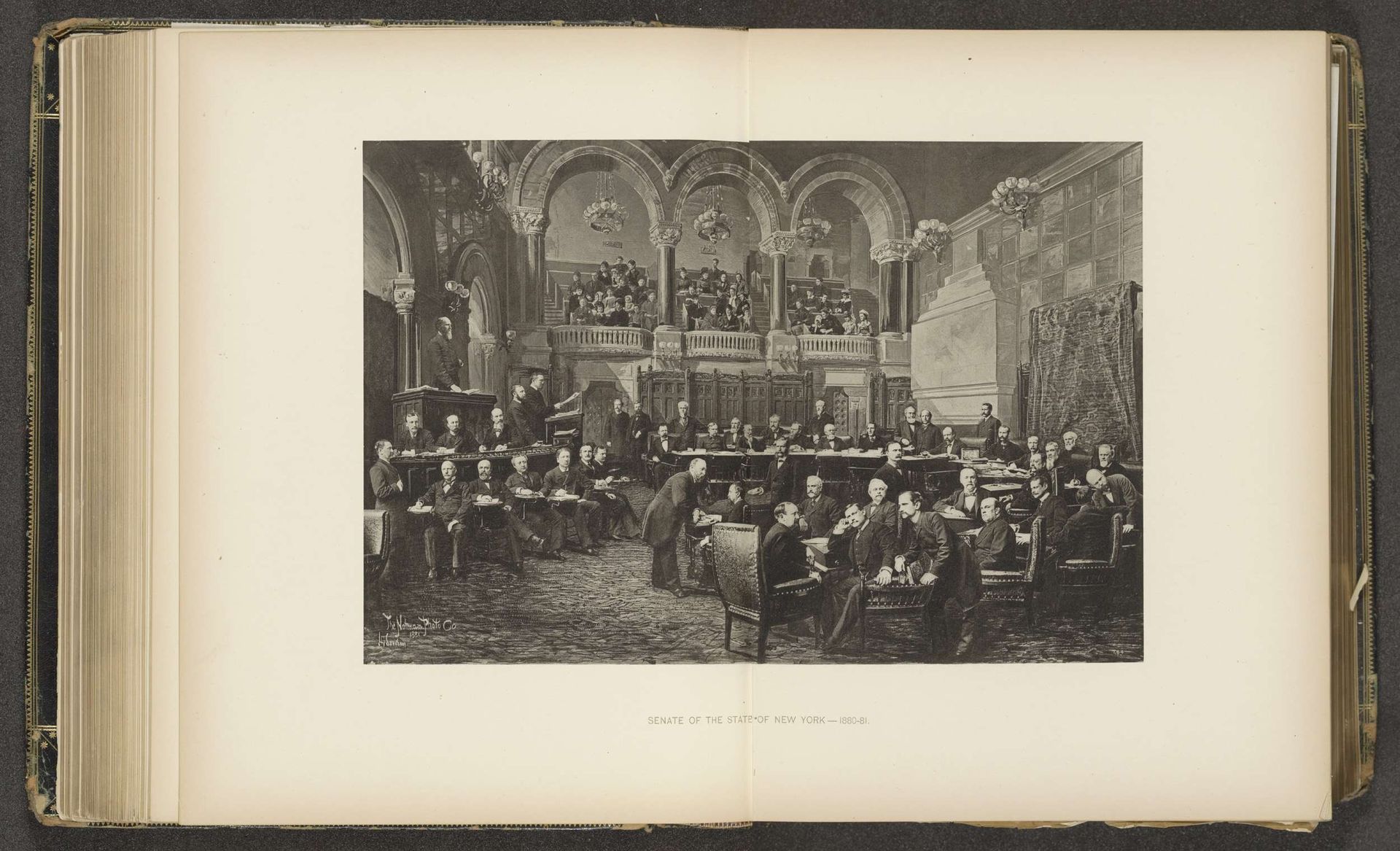 Senaat van de staat New York by Notman Photo Co