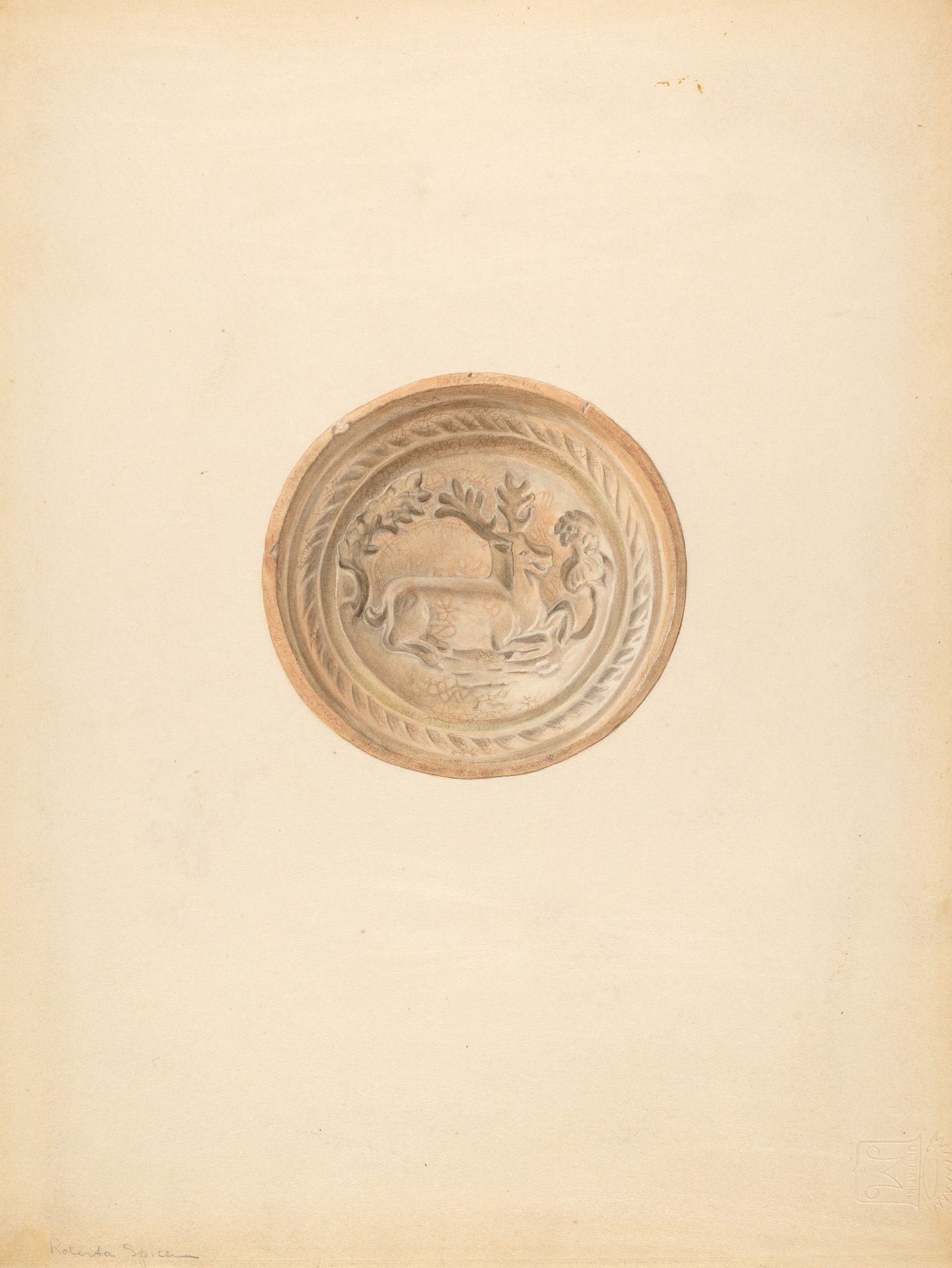 Butter Mold by Roberta Spicer
