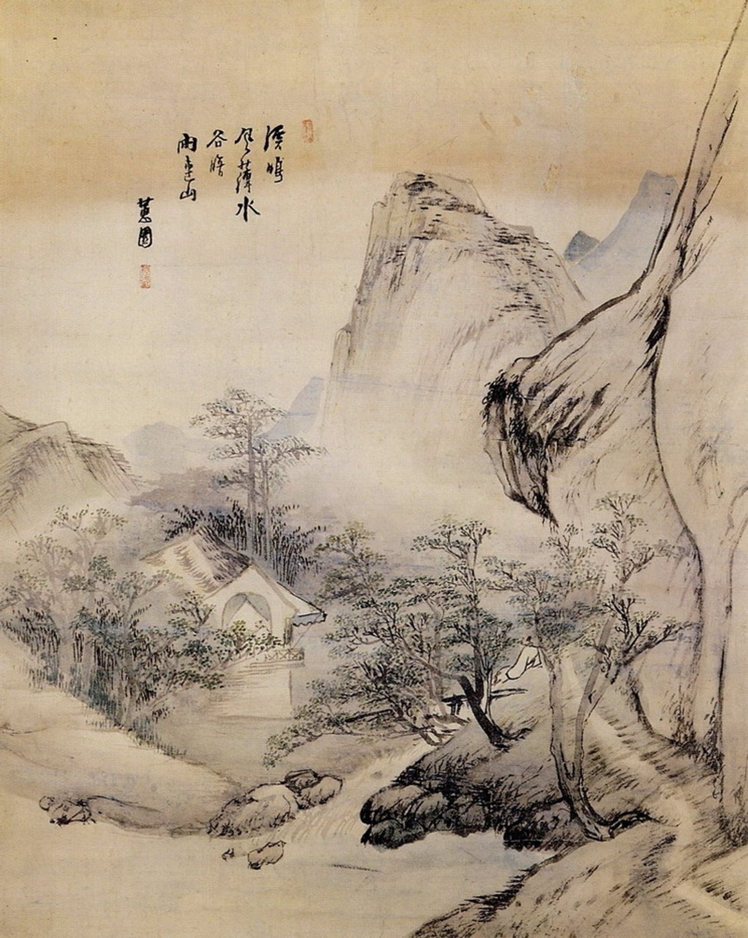 Keimyung Gok Amdo by Shin Yoon-bok
