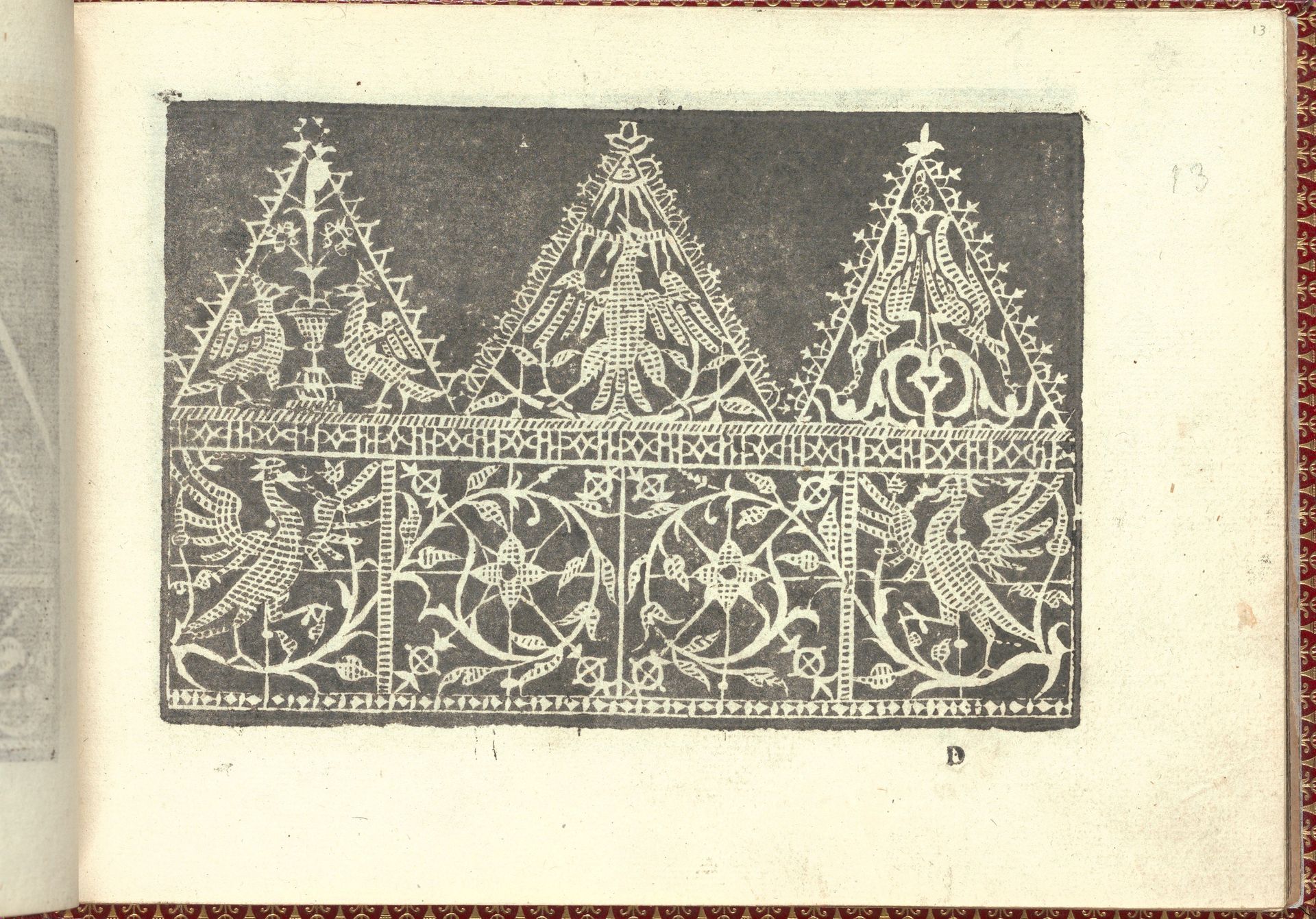 Corona delle Nobili et Virtuose Donne: Libro I-IV, page 13 (recto) by Cesare Vecellio