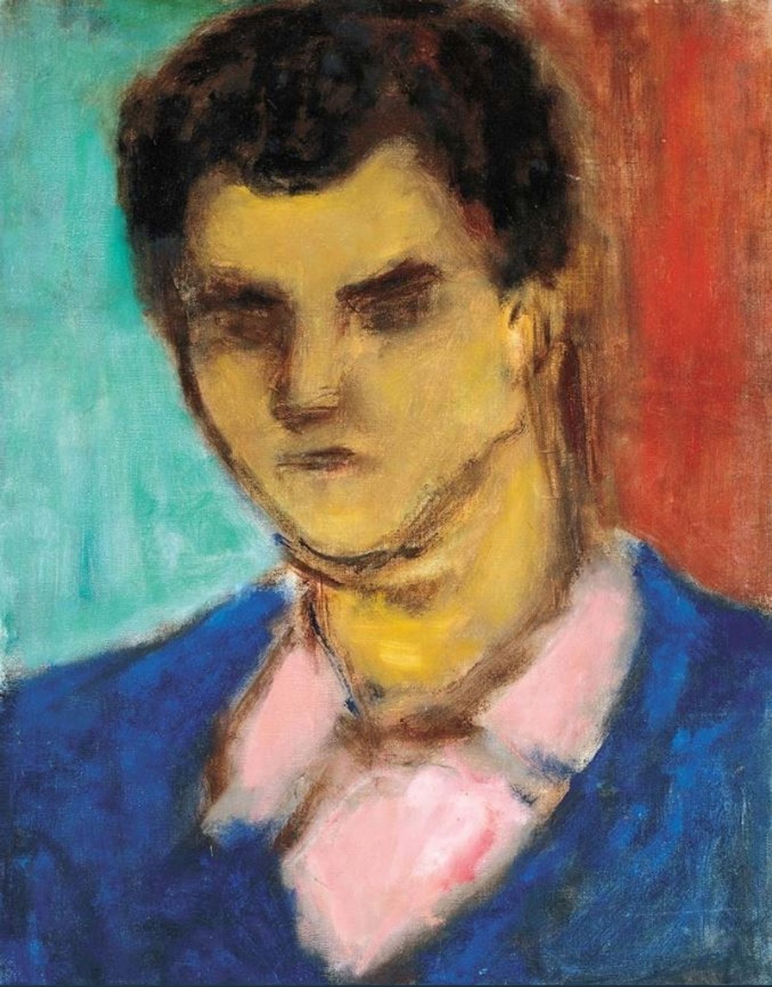 Czóbel Young Man 1972 by Bela Czobel