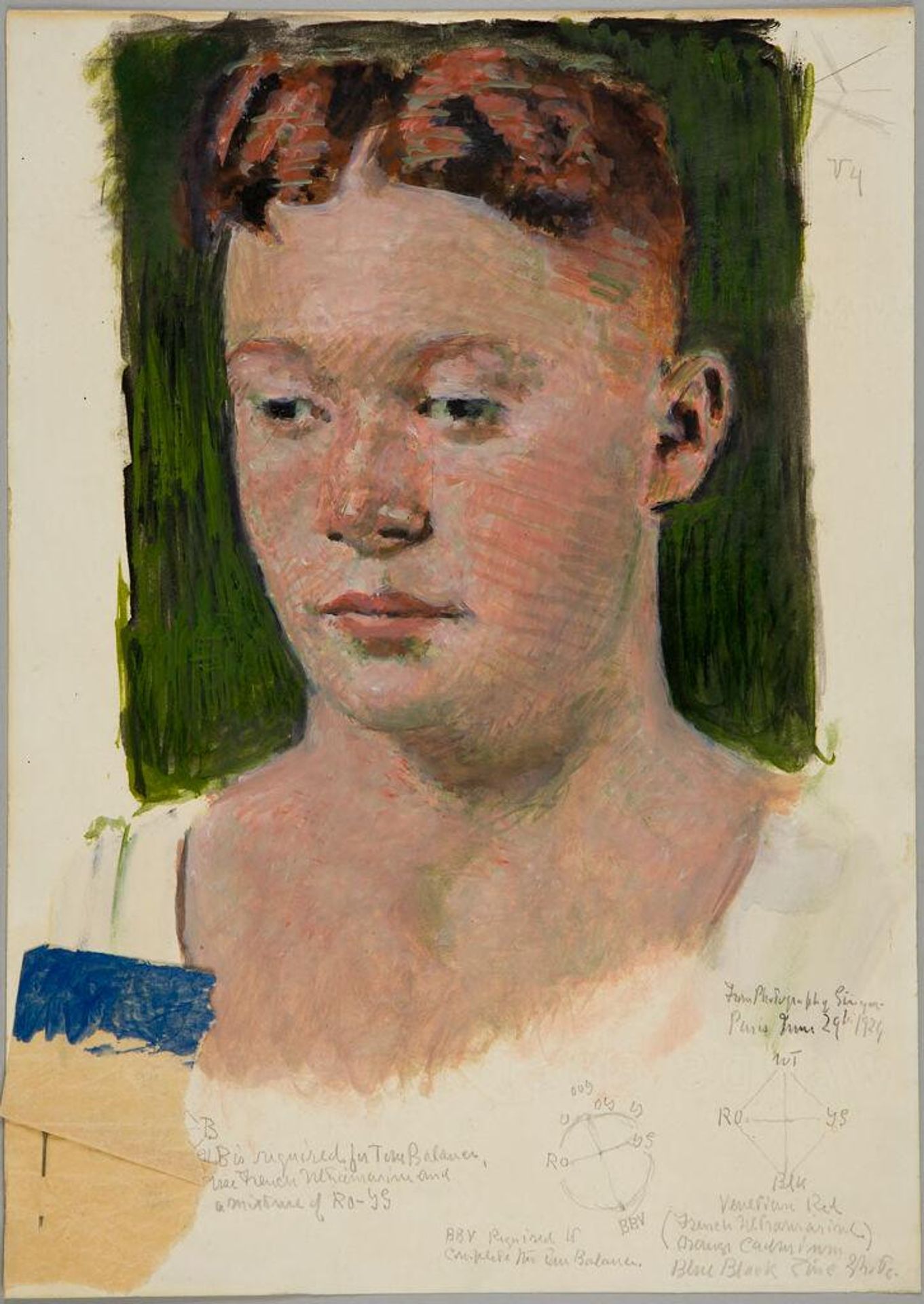 Portrait of Ginger by Denman Waldo Ross