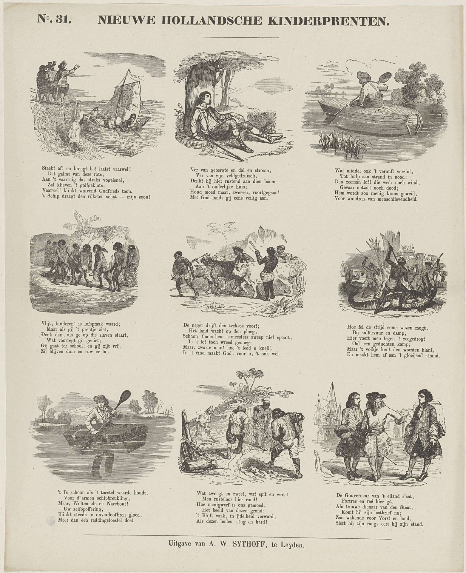 Steekt af! en brengt het laatst vaarwel! [(...)] by Albertus Willem Sijthoff