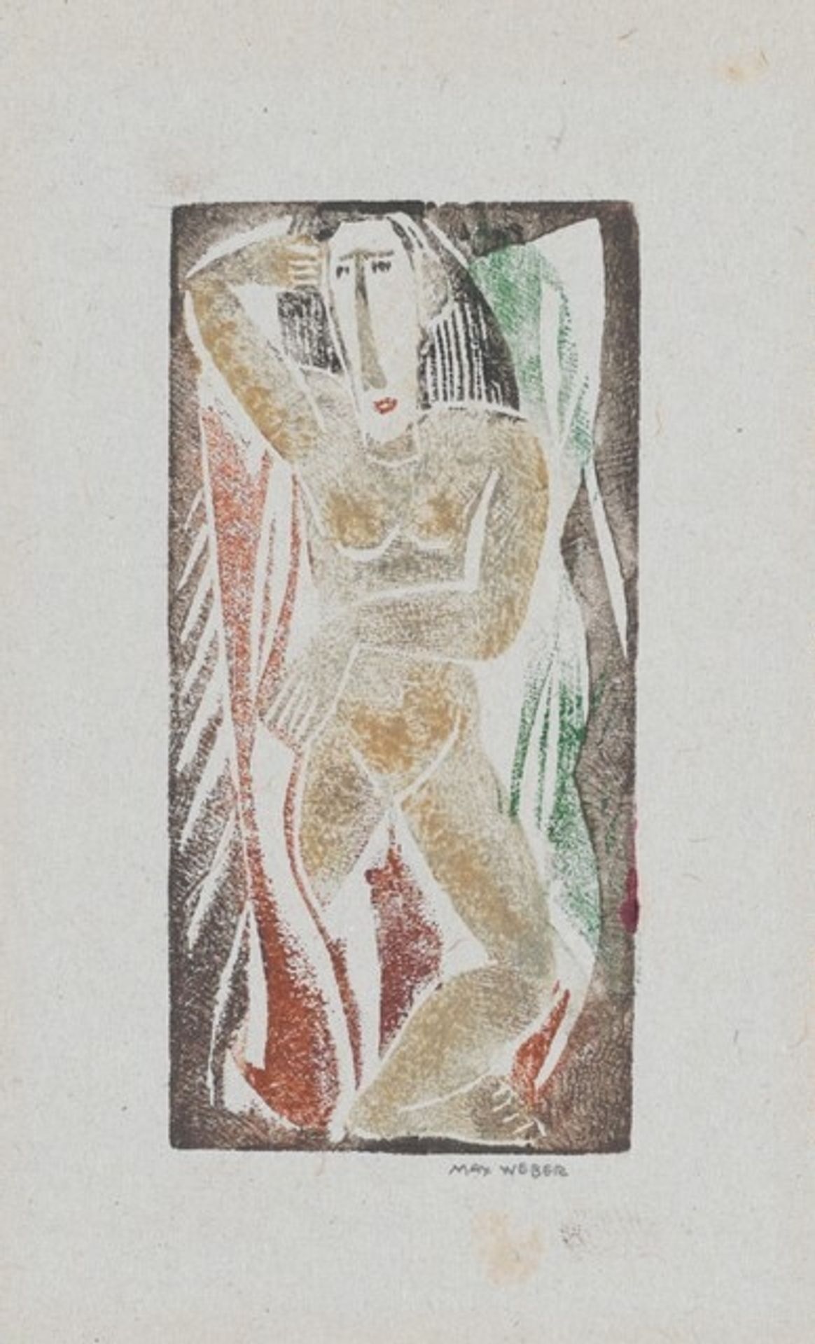 Standing Nude by Max Weber