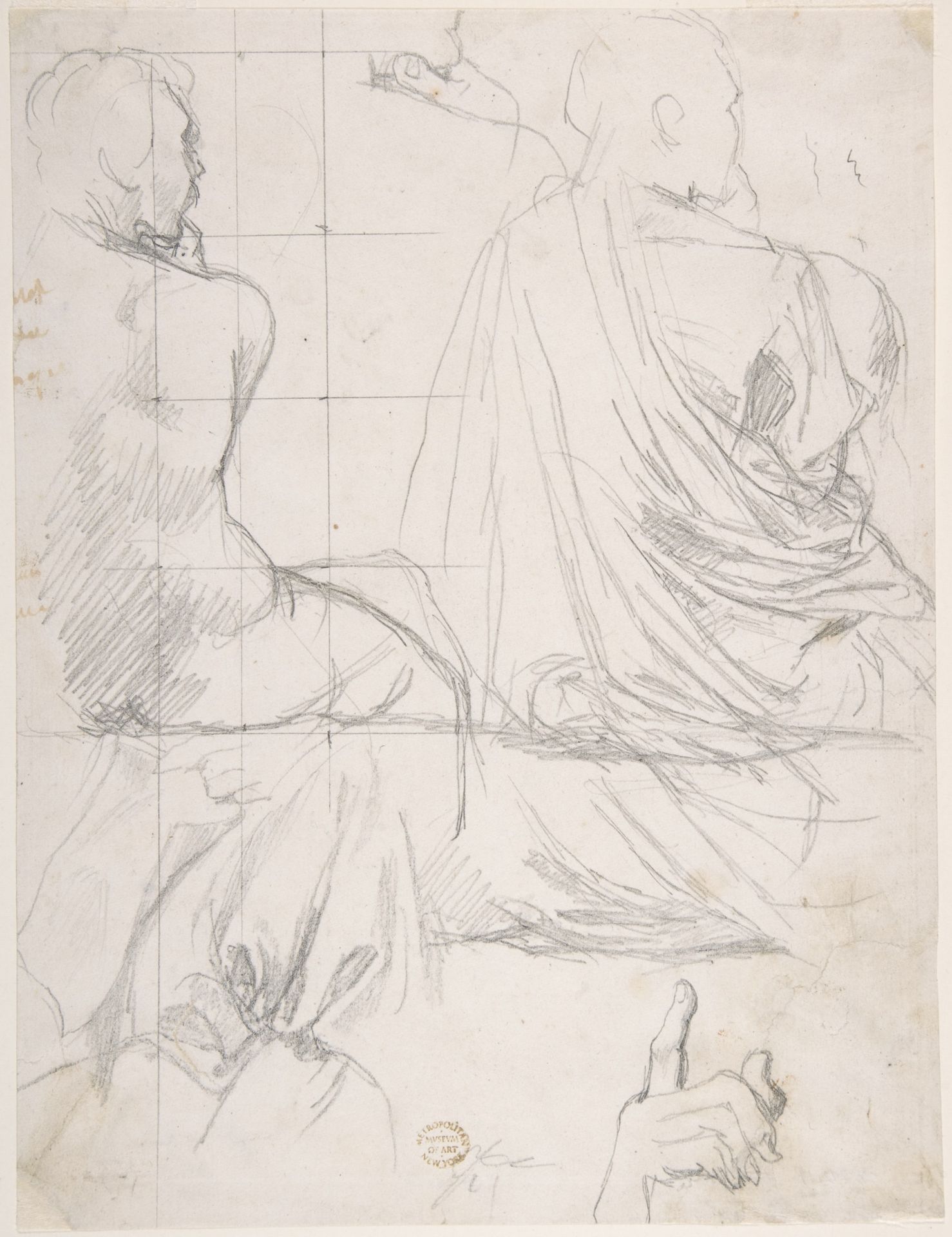 Study of Figures by Jean Auguste Dominique Ingres