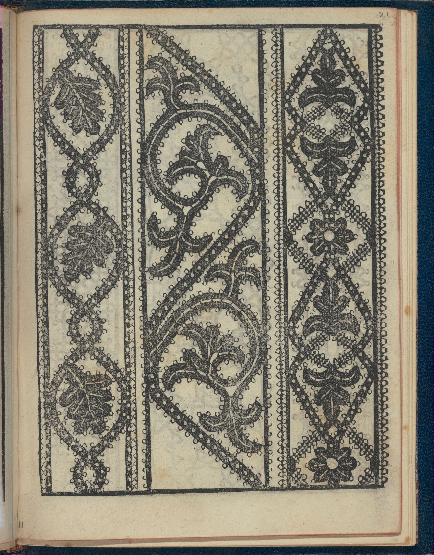 Le Pompe: Opera Nova, page 11 (recto) by Giovanni Battista & Marchio Sessa