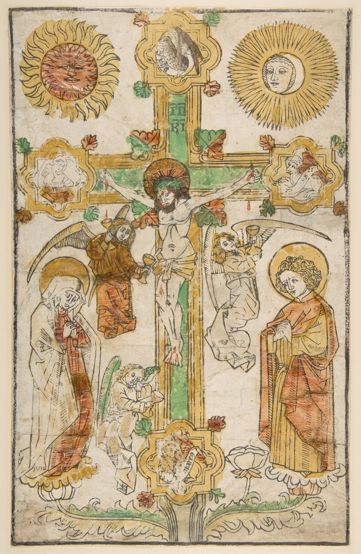 Christ on a Goldsmith's Cross by Anonymous