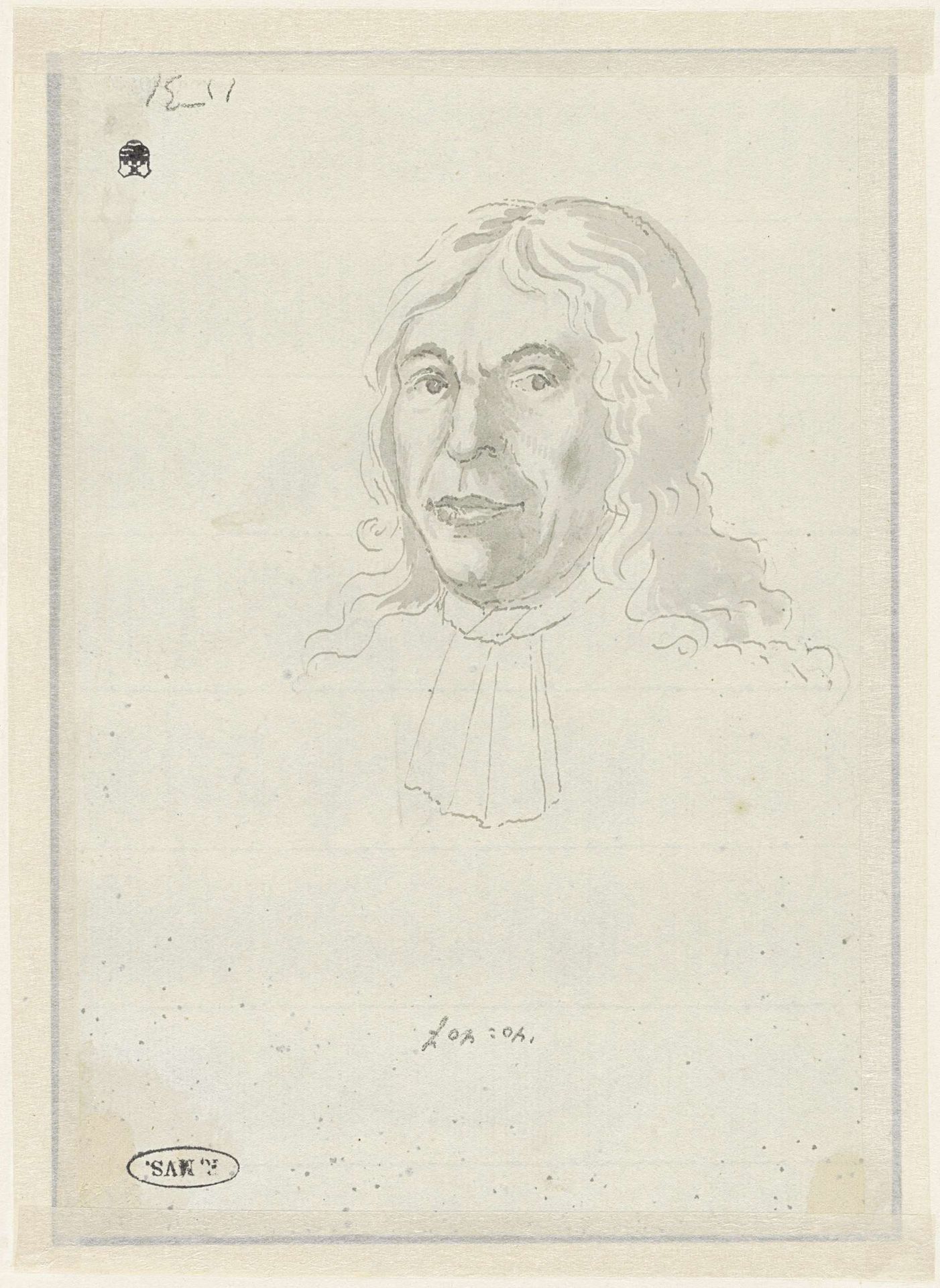 Portret van Joan Wielant by Anonymous