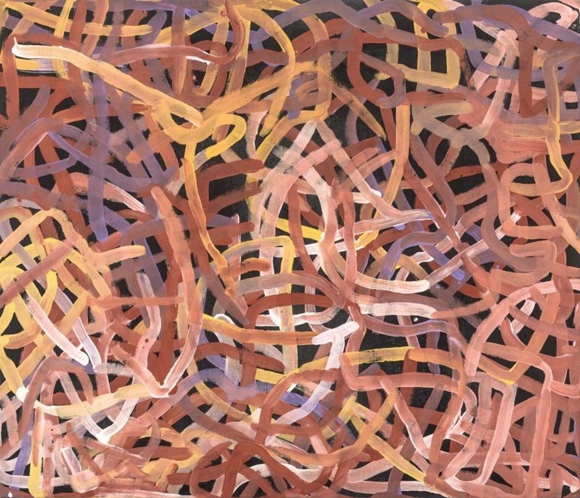 Yam Dreaming by Emily Kame Kngwarreye