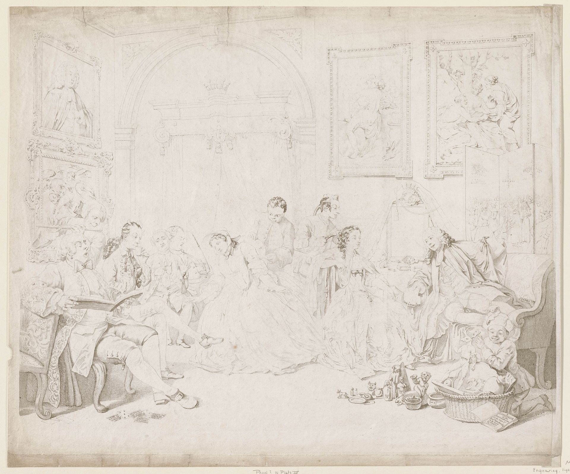 Plate IV by William Hogarth