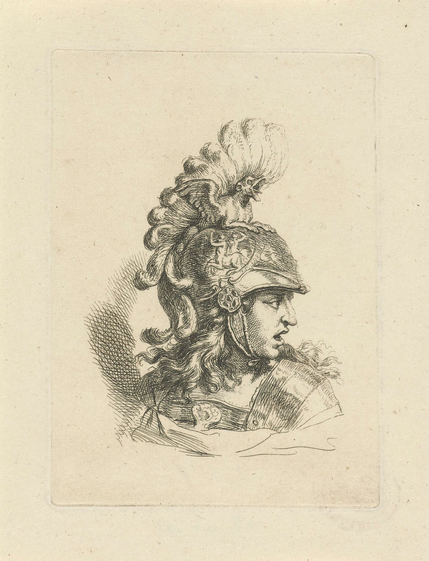 Kop van Minerva by Gerard de Lairesse
