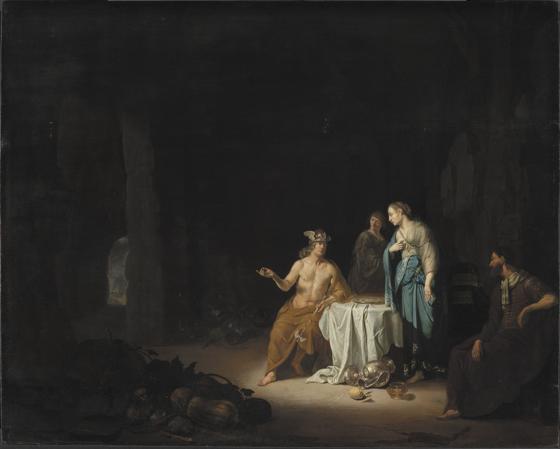 Mercury and Proserpina by Willem de Poorter