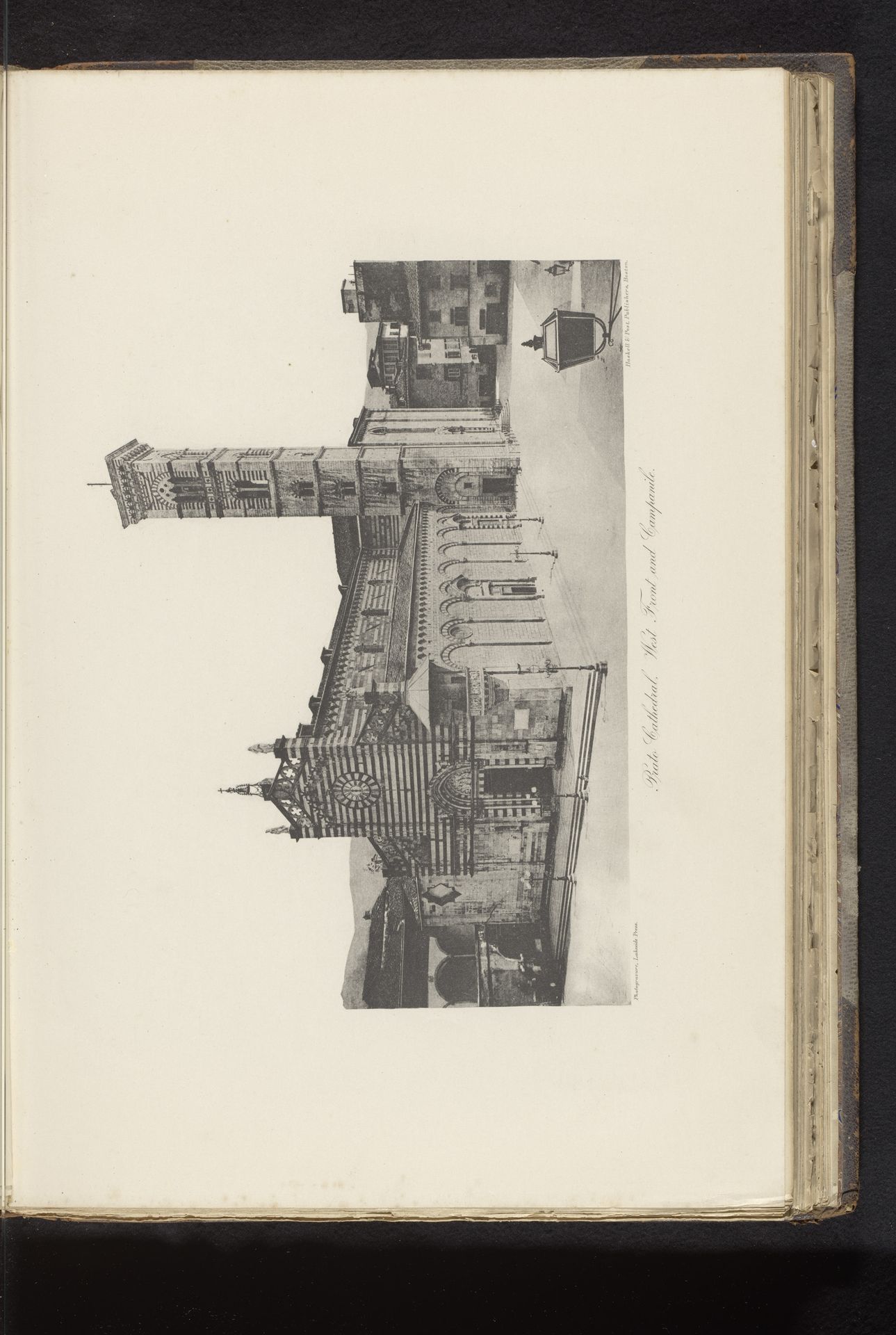 Gezicht op de kathedraal van Prato by Anonymous