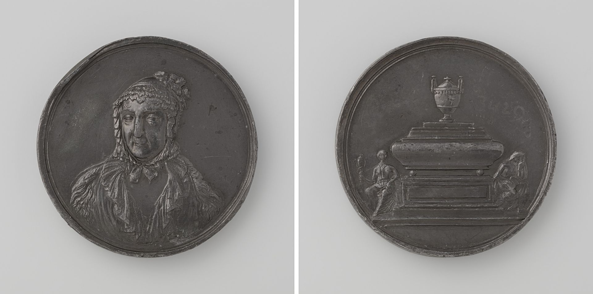 Overlijden van Wilhelmina van Pruisen, weduwe van Willem V, prins van Oranje-Nassau by Adriaan Bemme