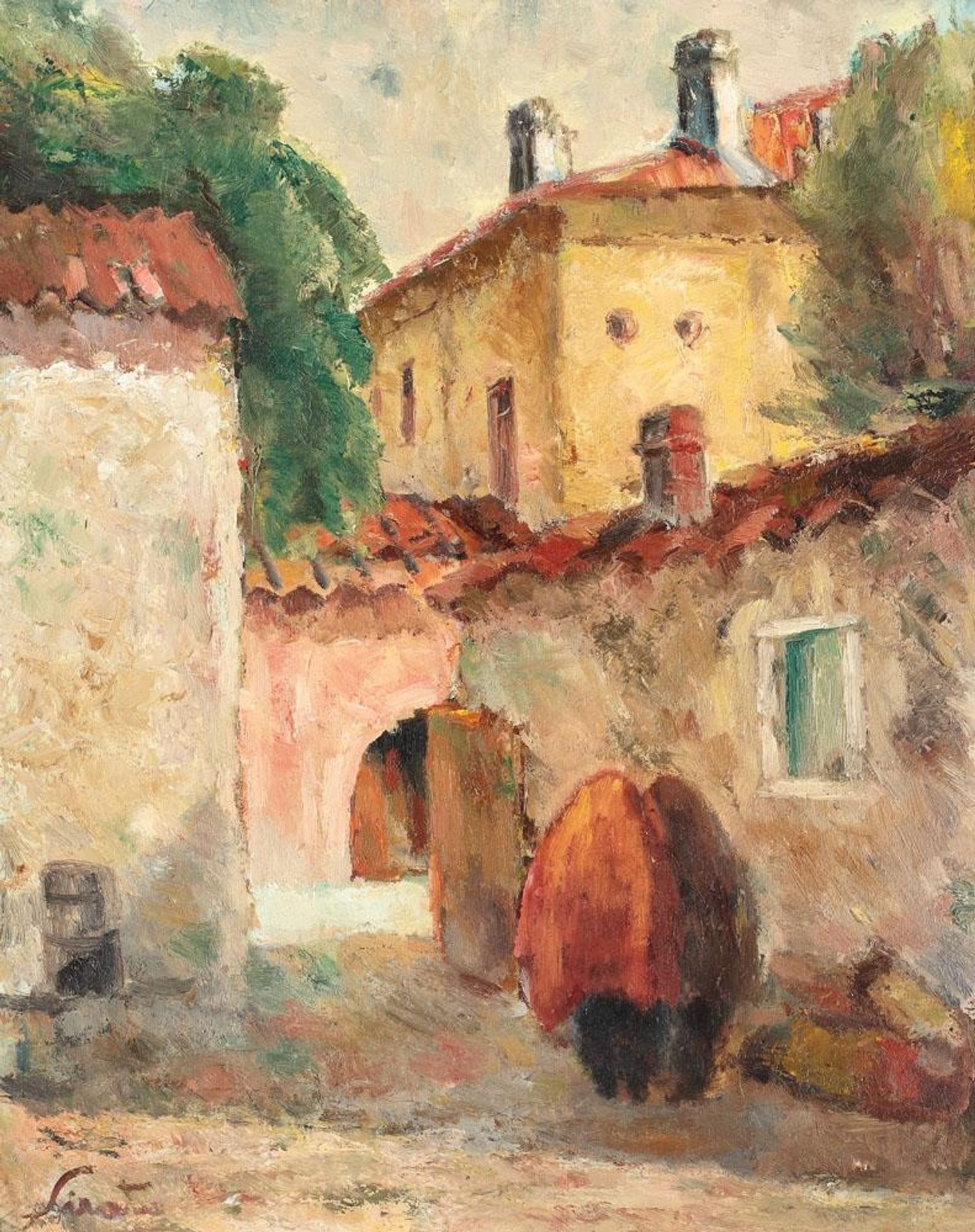 Tatar Women in Mangalia by Francisc Sirato