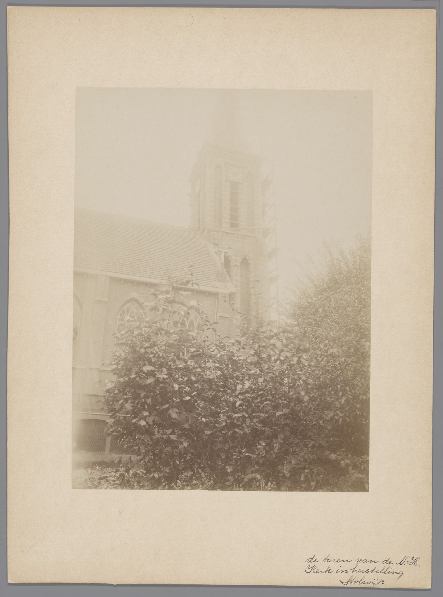 Toren van de Hervormde Kerk te Stolwijk by anoniem (Monumentenzorg)