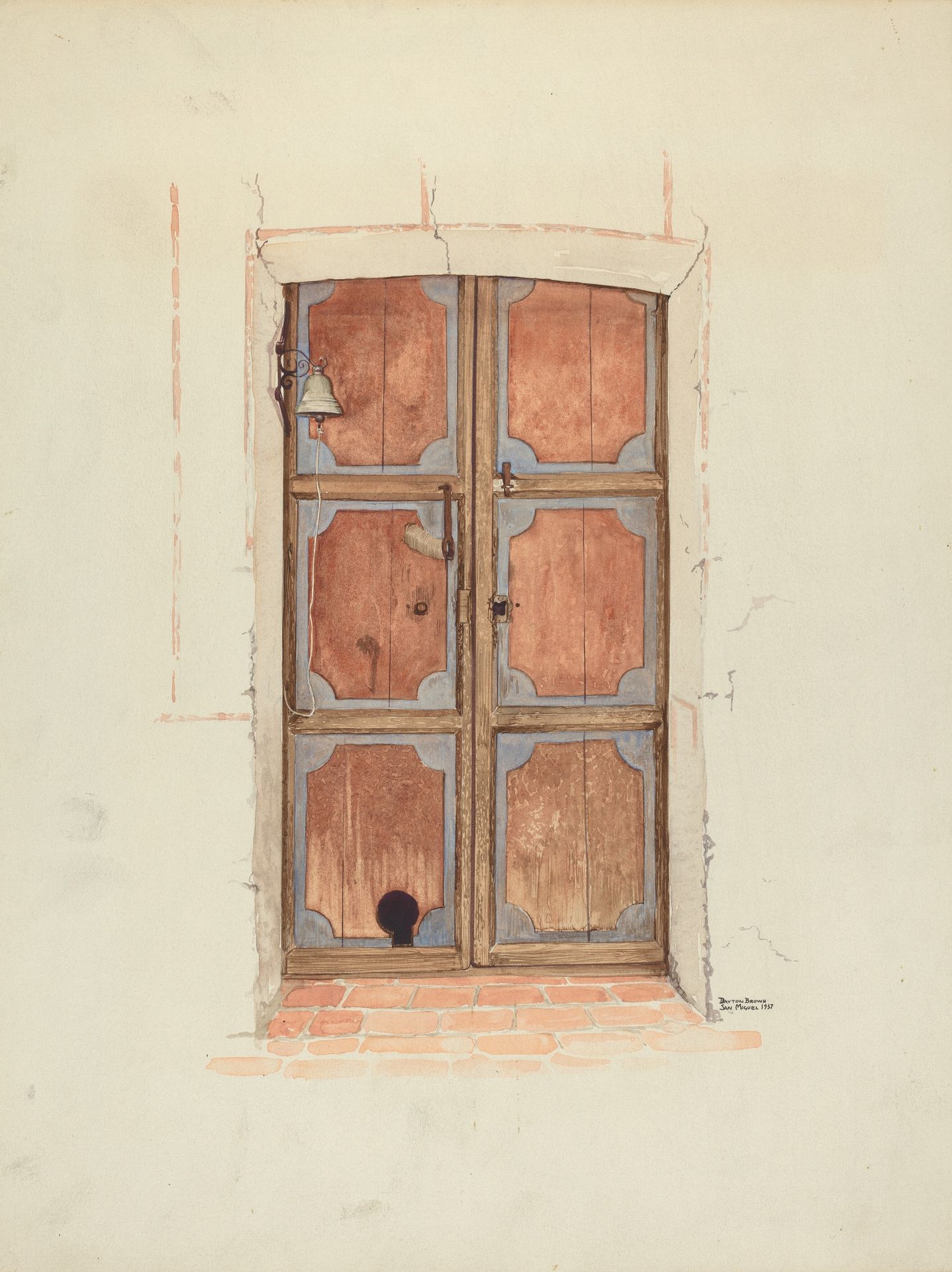 Church Door (Interior) by Dayton Brown