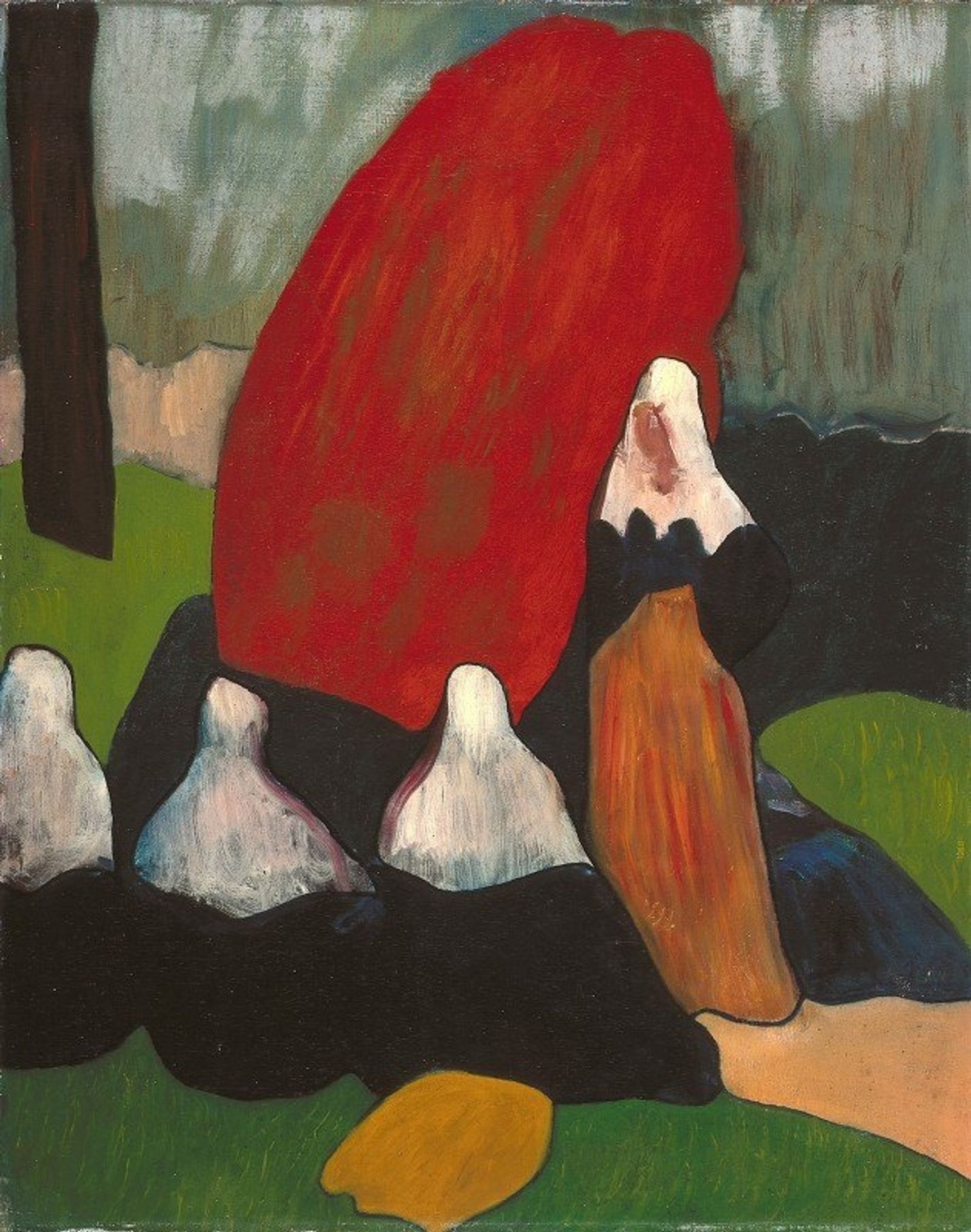 Breton Women with Seaweed by Emile Bernard