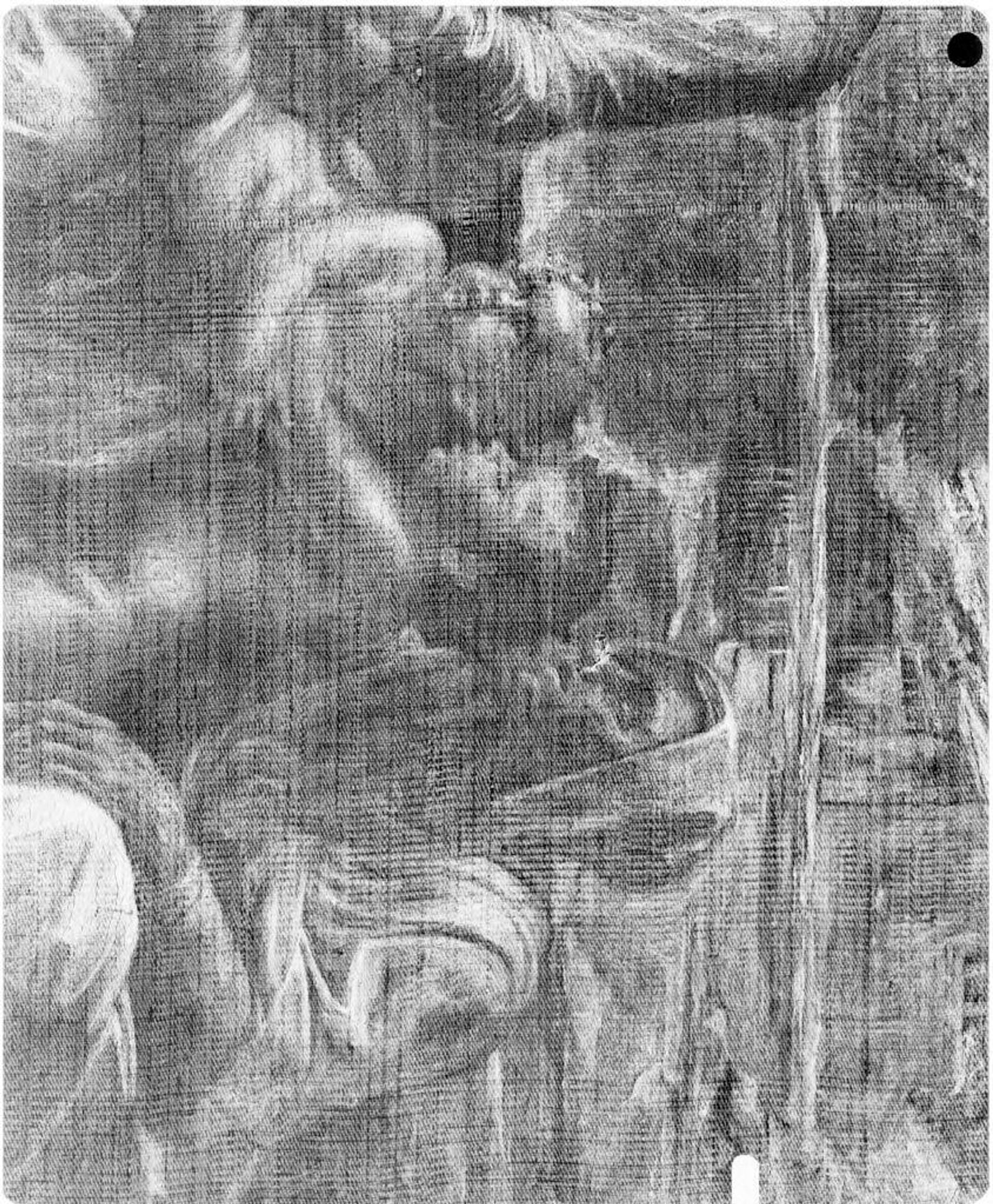 X-radiograph(s) of "Holy Family" by Artist of original: Nicolas Poussin