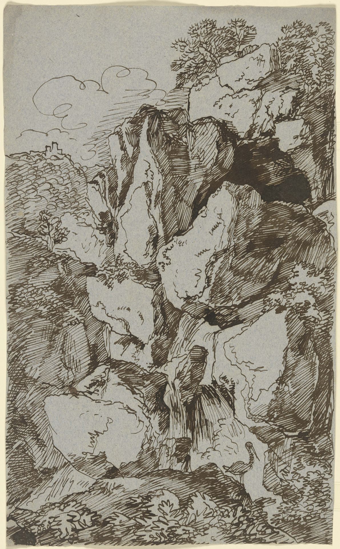 Rock face by Franz Kobell