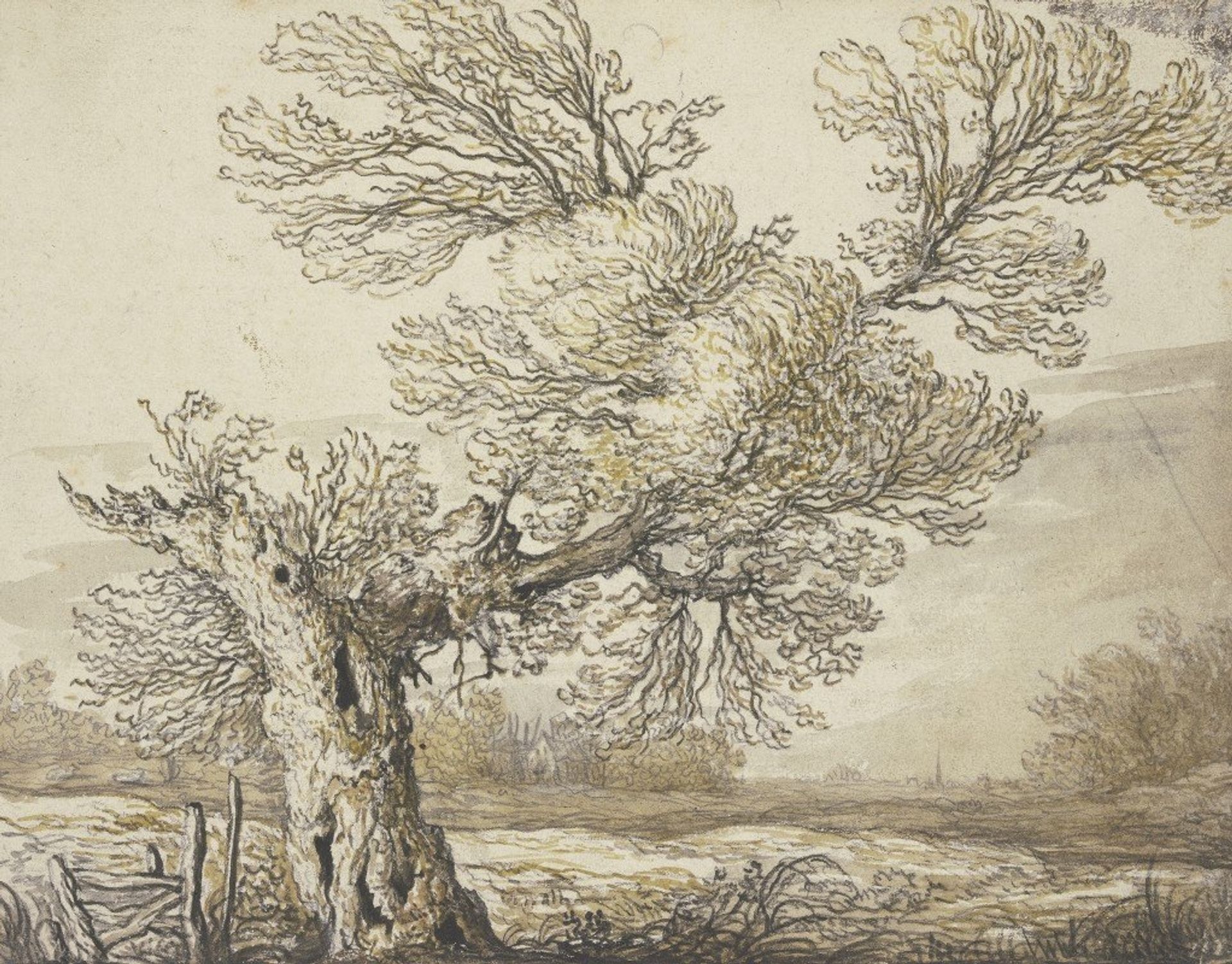 Landscape near Dordrecht by Aelbert Cuyp