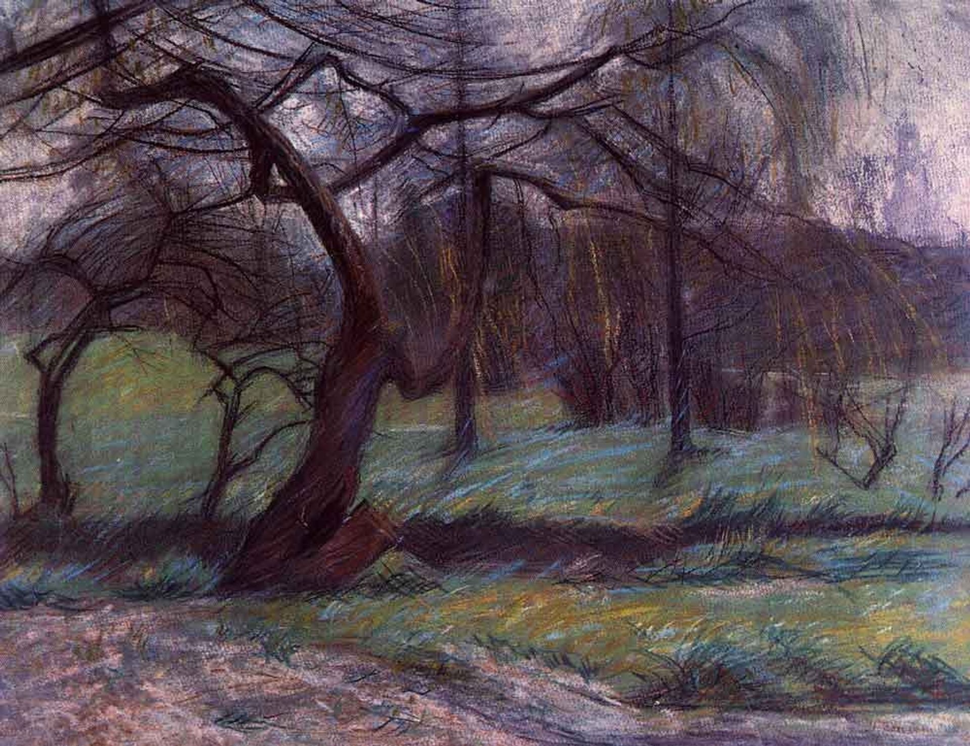 Moorland by Umberto Boccioni