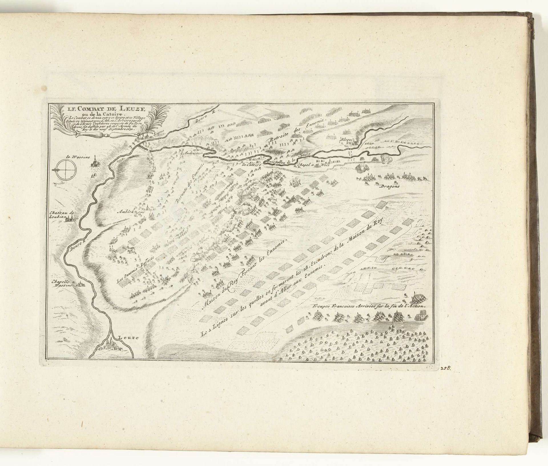 Slag bij Leuze, 1691 by Anonymous
