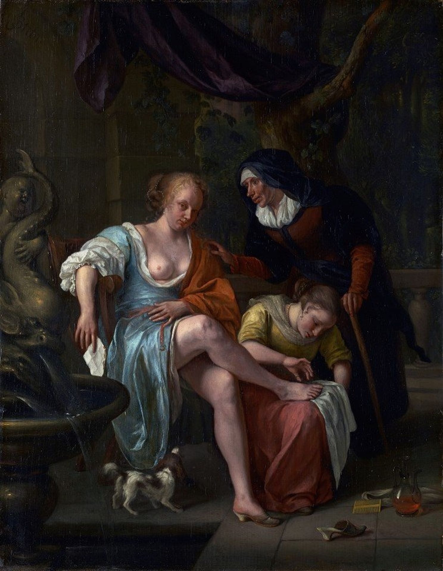 Bathsheba After the Bath by Jan Steen