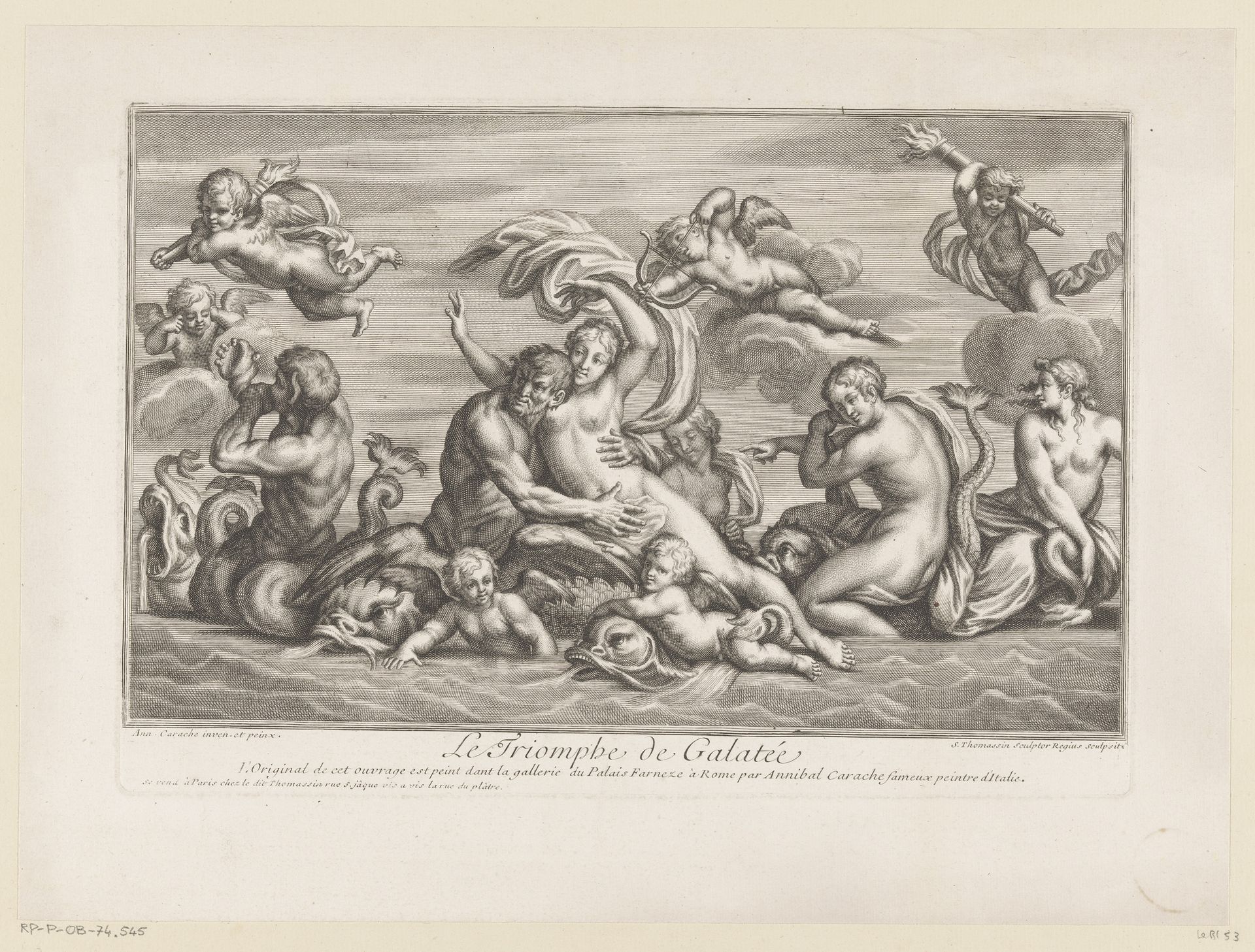 Triomf van Galatea by Simon Thomassin